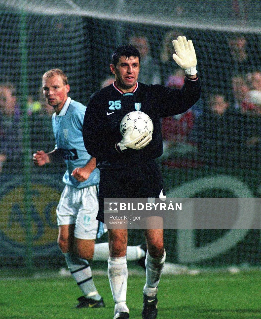 Milan Simeunovic, målvakt, Malmö
