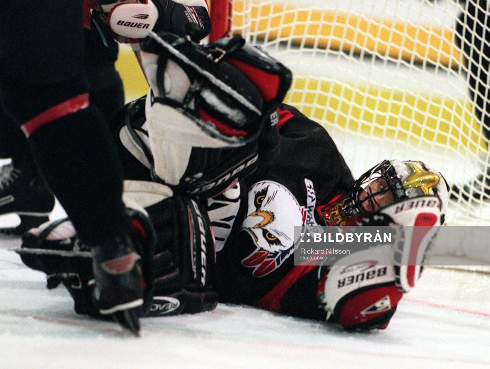 Andrew Verner, målvakt i Malmö Redhawks