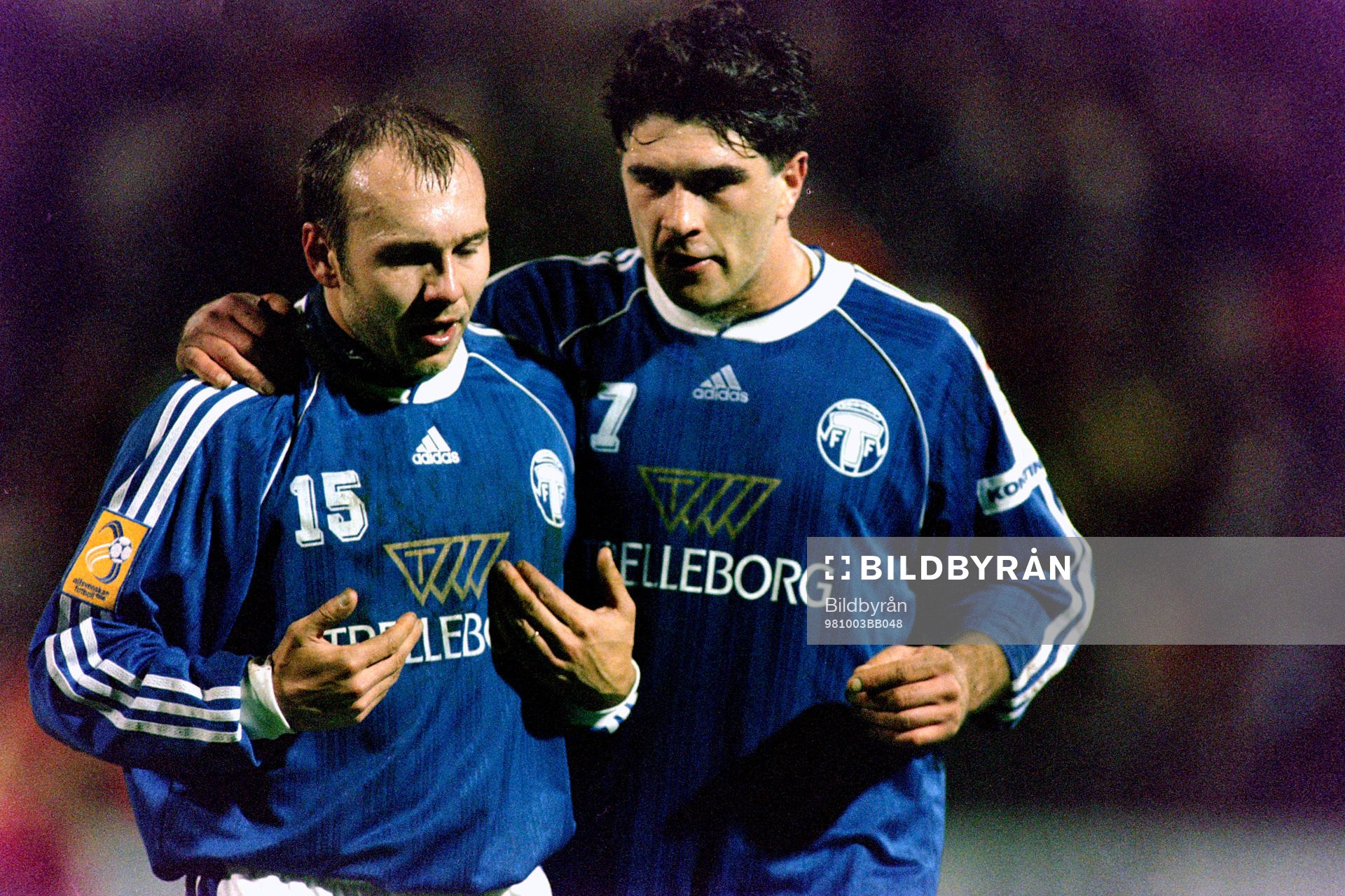 Tommi Grönlund och Amir Teljigovic, Trelleborg