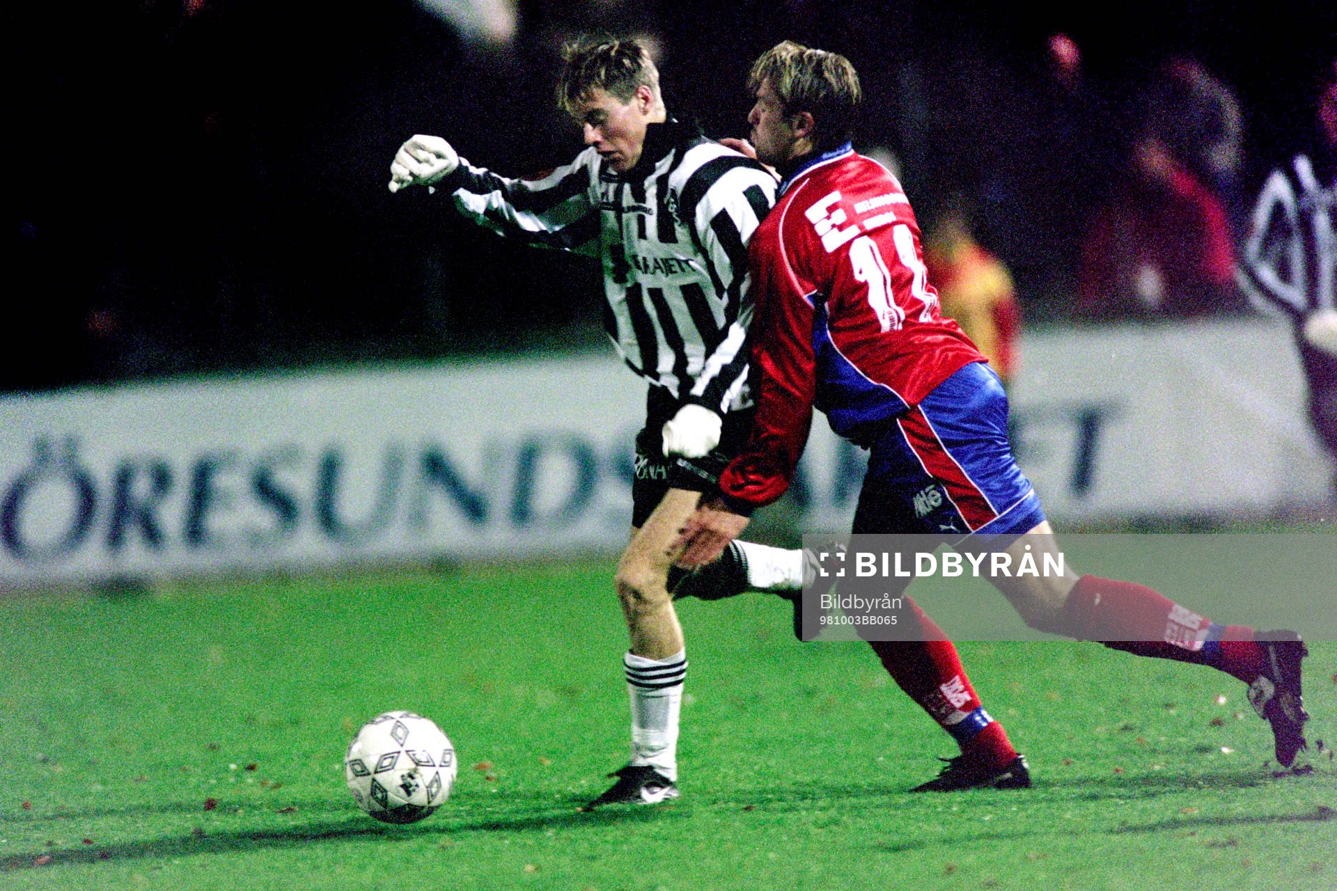 Pontus Farnerud, Landskrona med helsingborgs Erik Wahlstedt