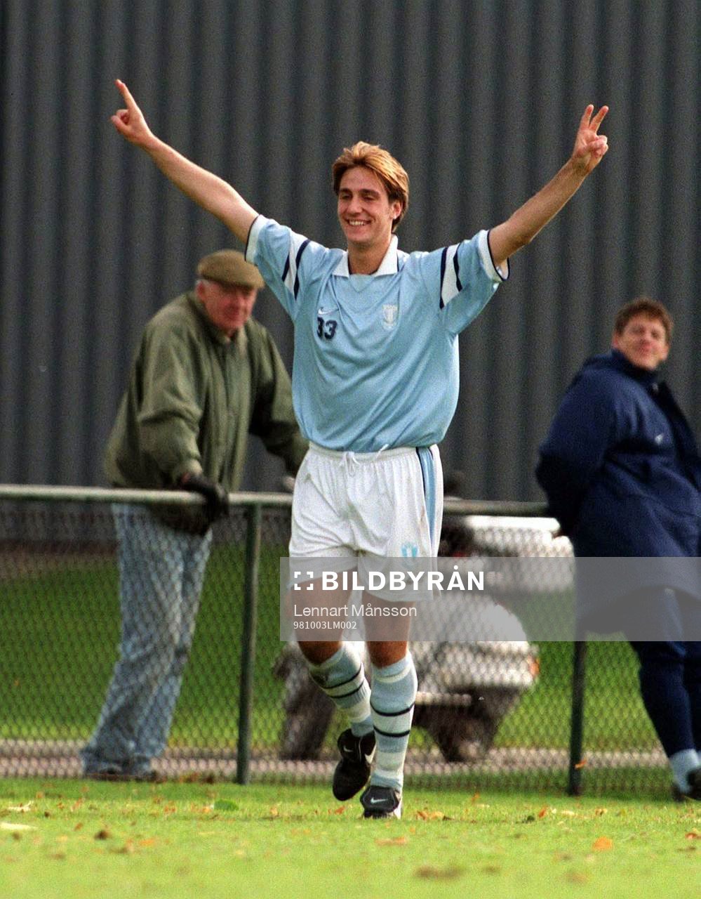 Tony Flygare, Malmö FF jublar