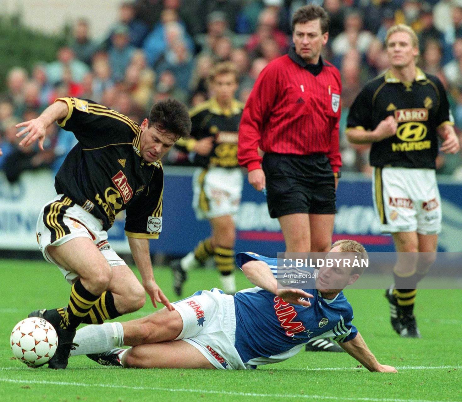 Anders Limpar stoppas