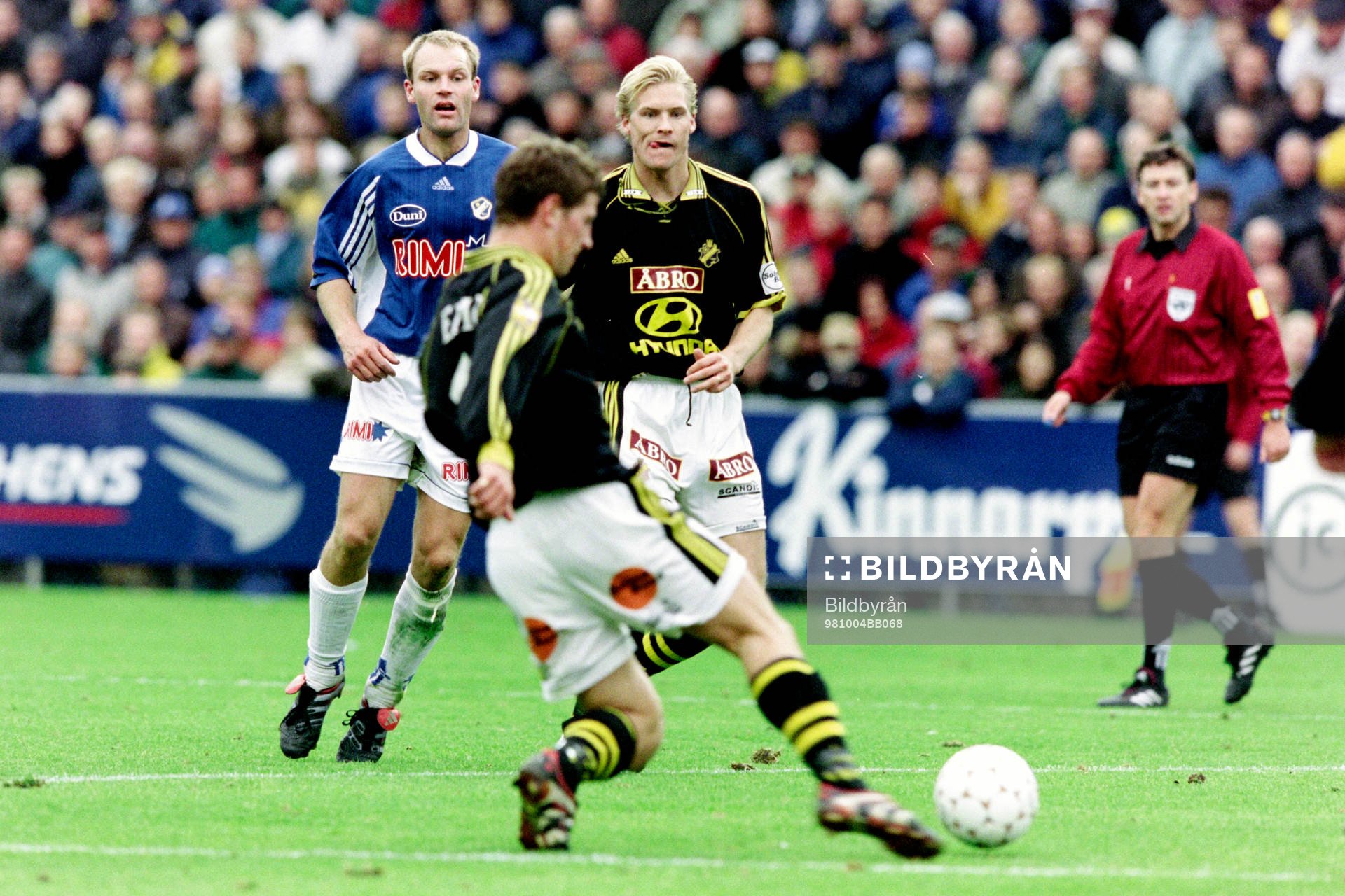 Torbjörn Arvidsson, Halmstad och Johan Mjällby, AIK