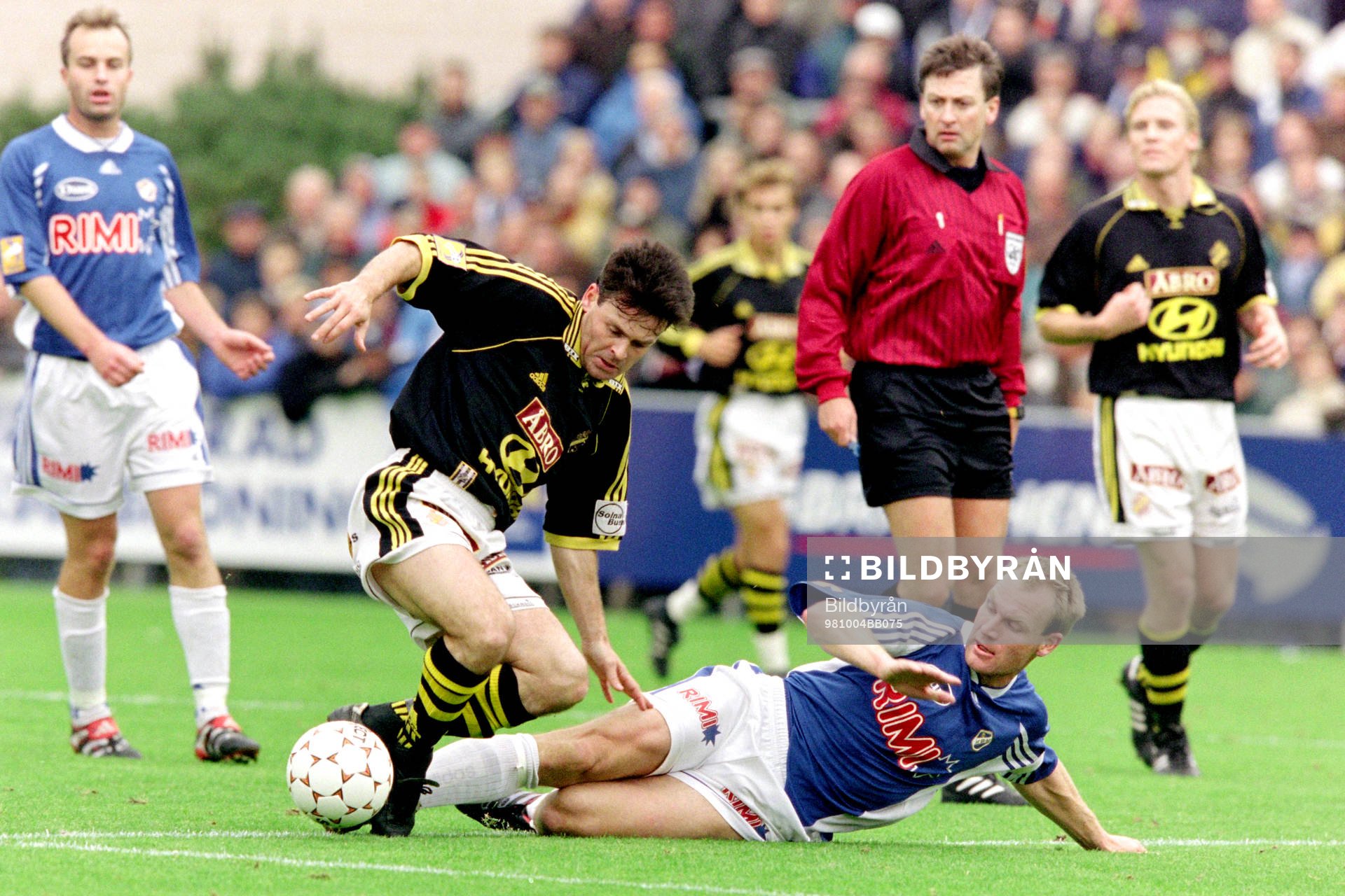 Anders Limpar, AIK och Torbjörn Arvidsson, Halmstad