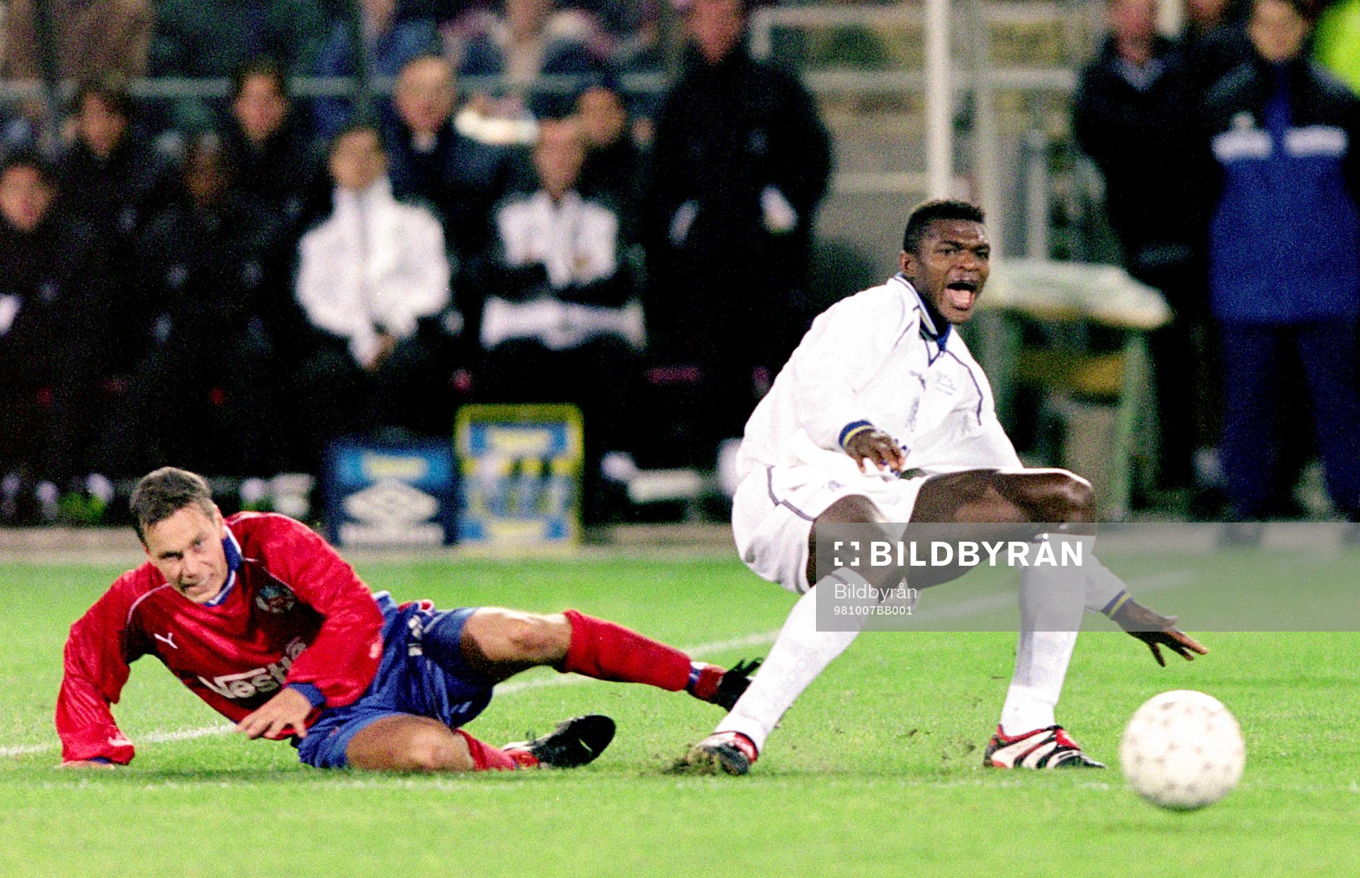 Marcus Lantz, Helsingborg och Marc Desailly, Chelsea