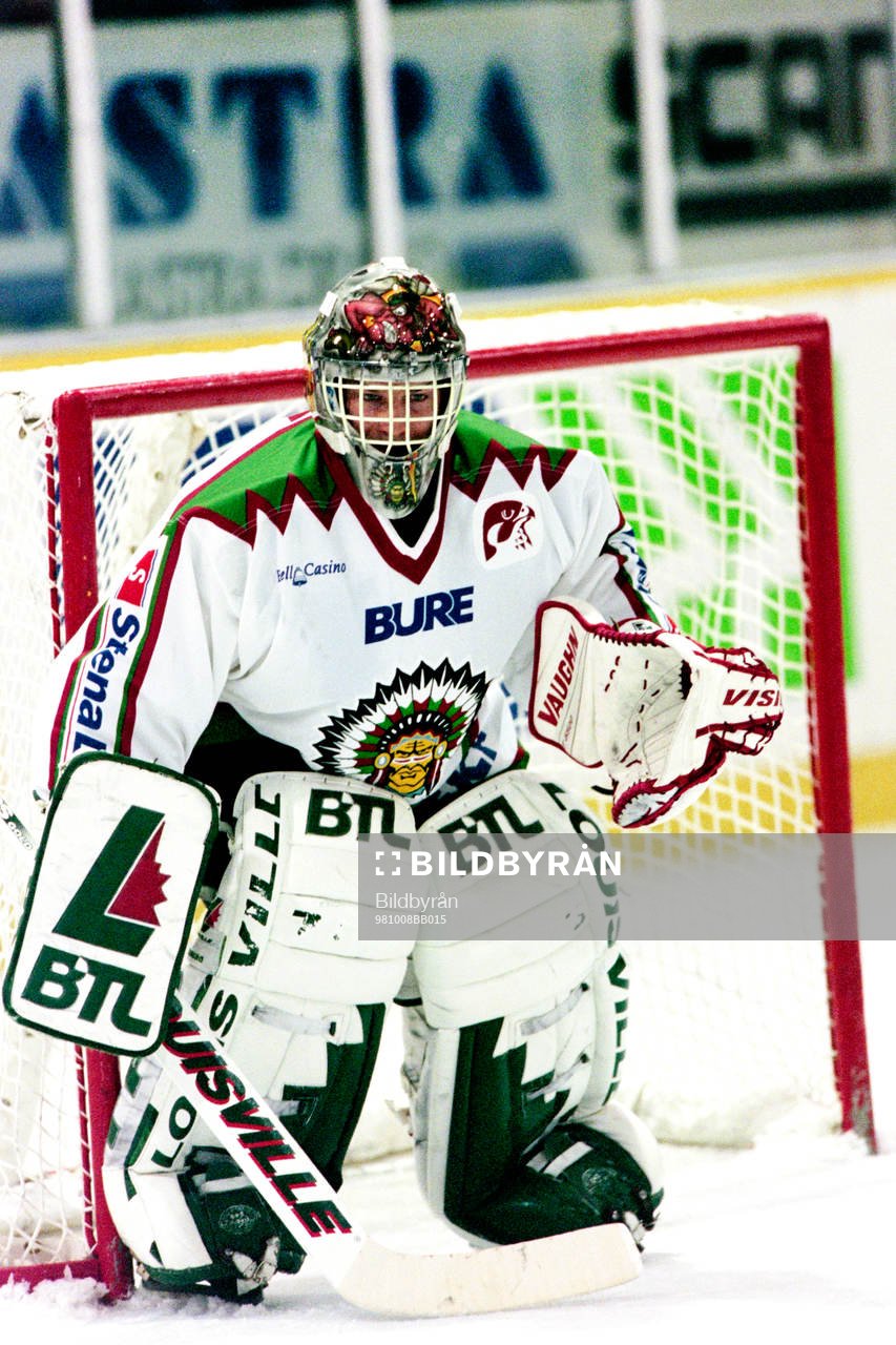 Mikael Sandberg, målvakt i Frölunda