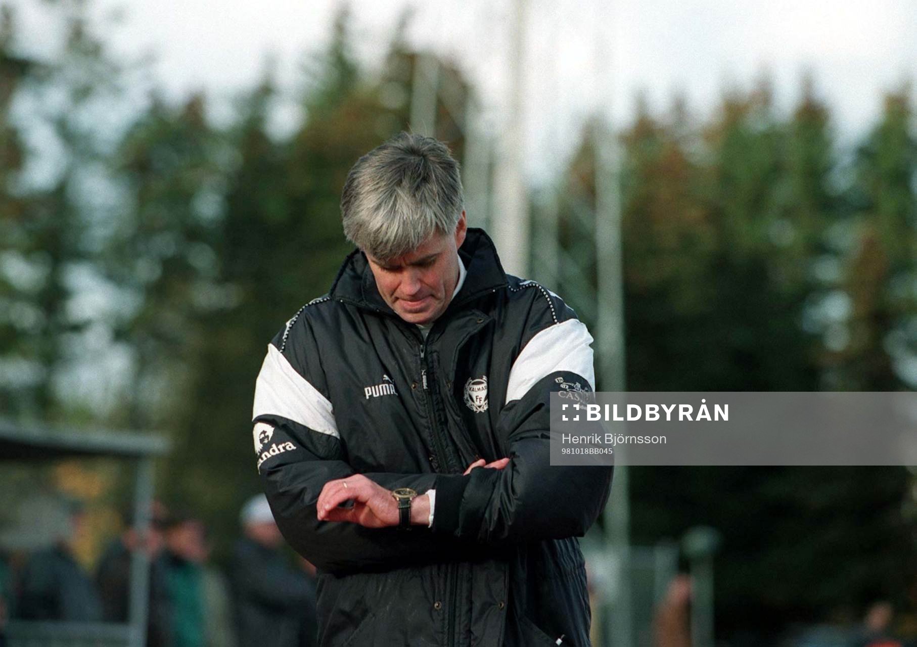 Kurt-Arne Bergstrand (Nanne Bergstrand), tränare Kalmar FF
