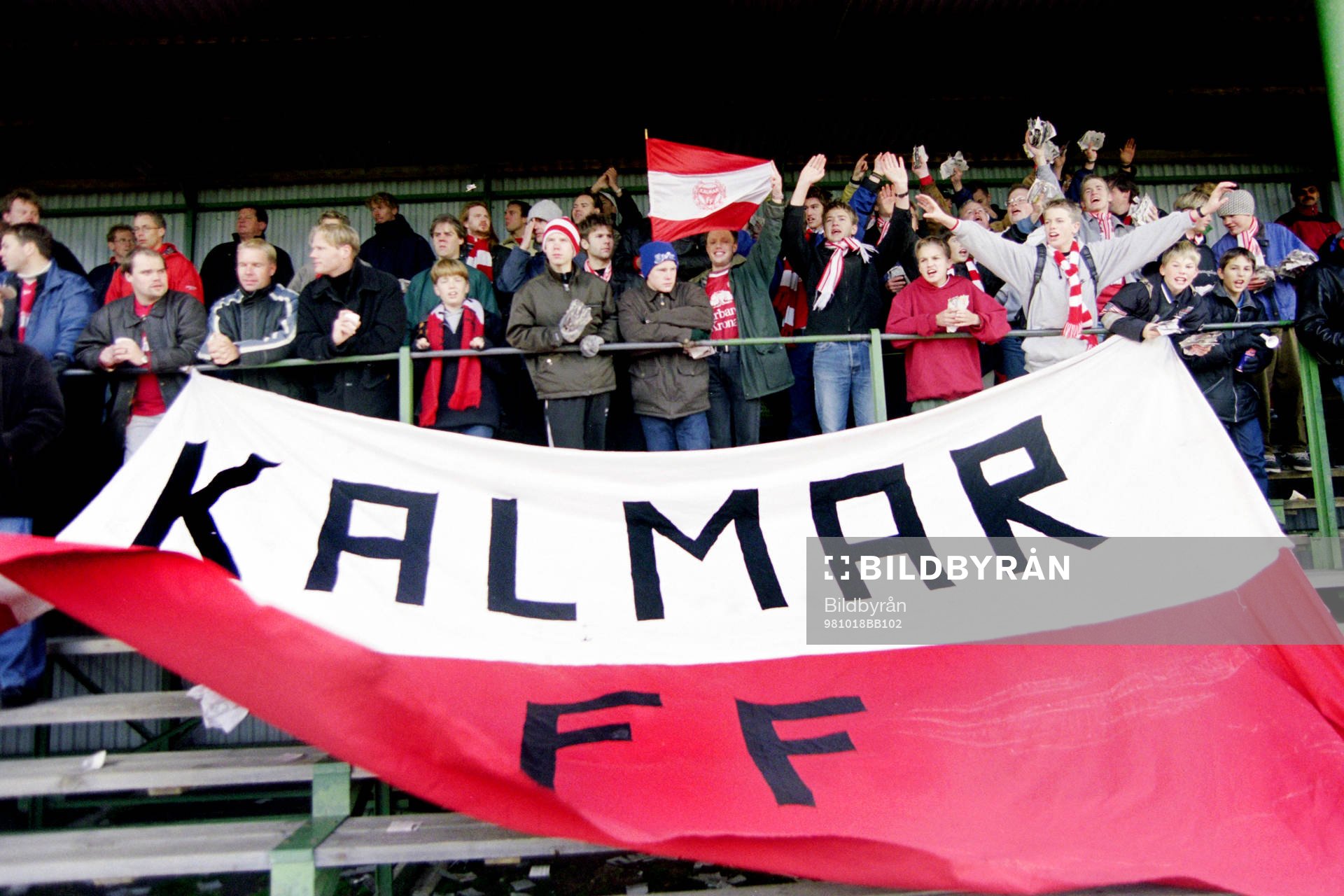 Kalmarfans på plats
