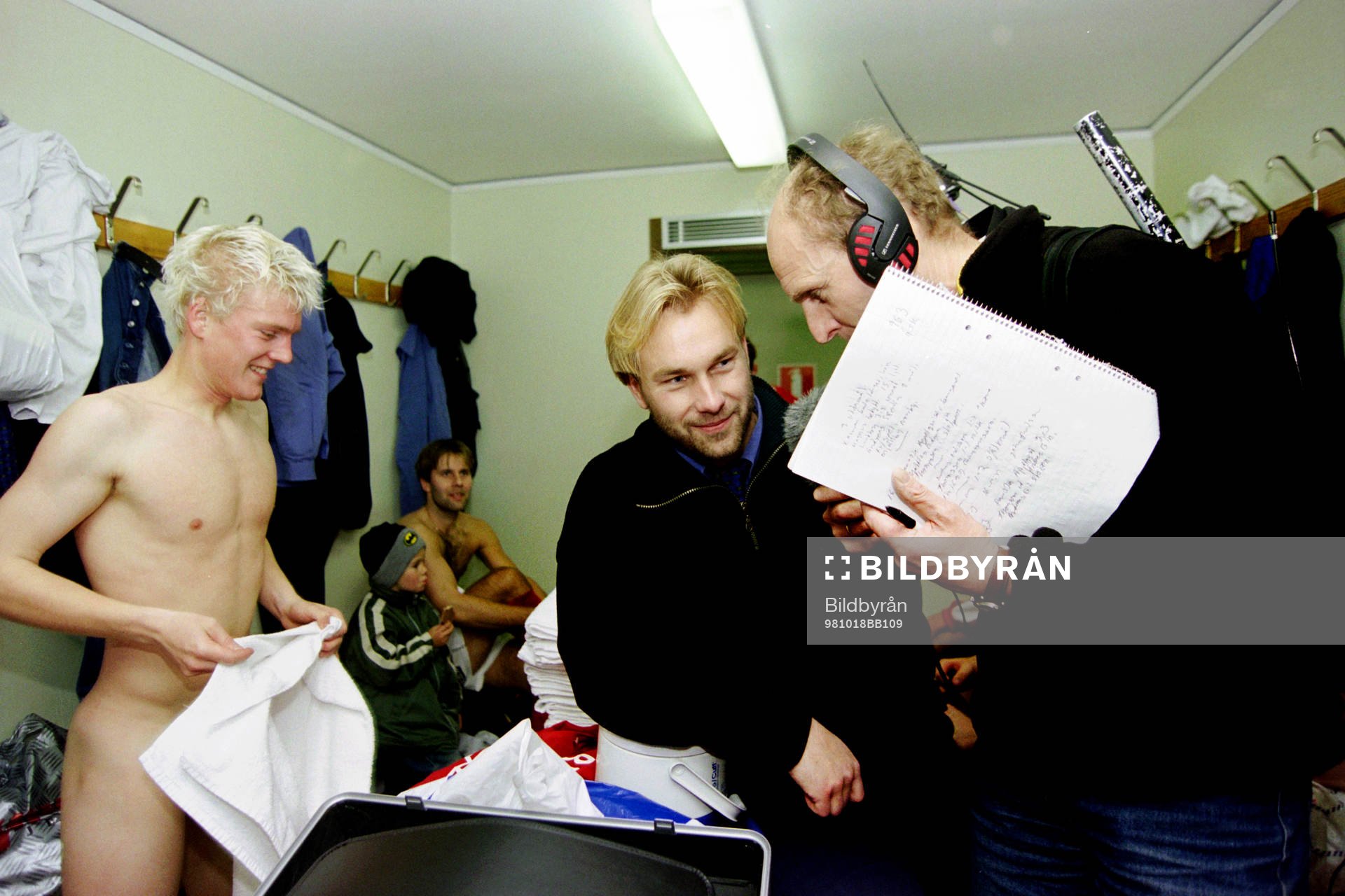 Jens Nilsson i kalmars omklädningsrum