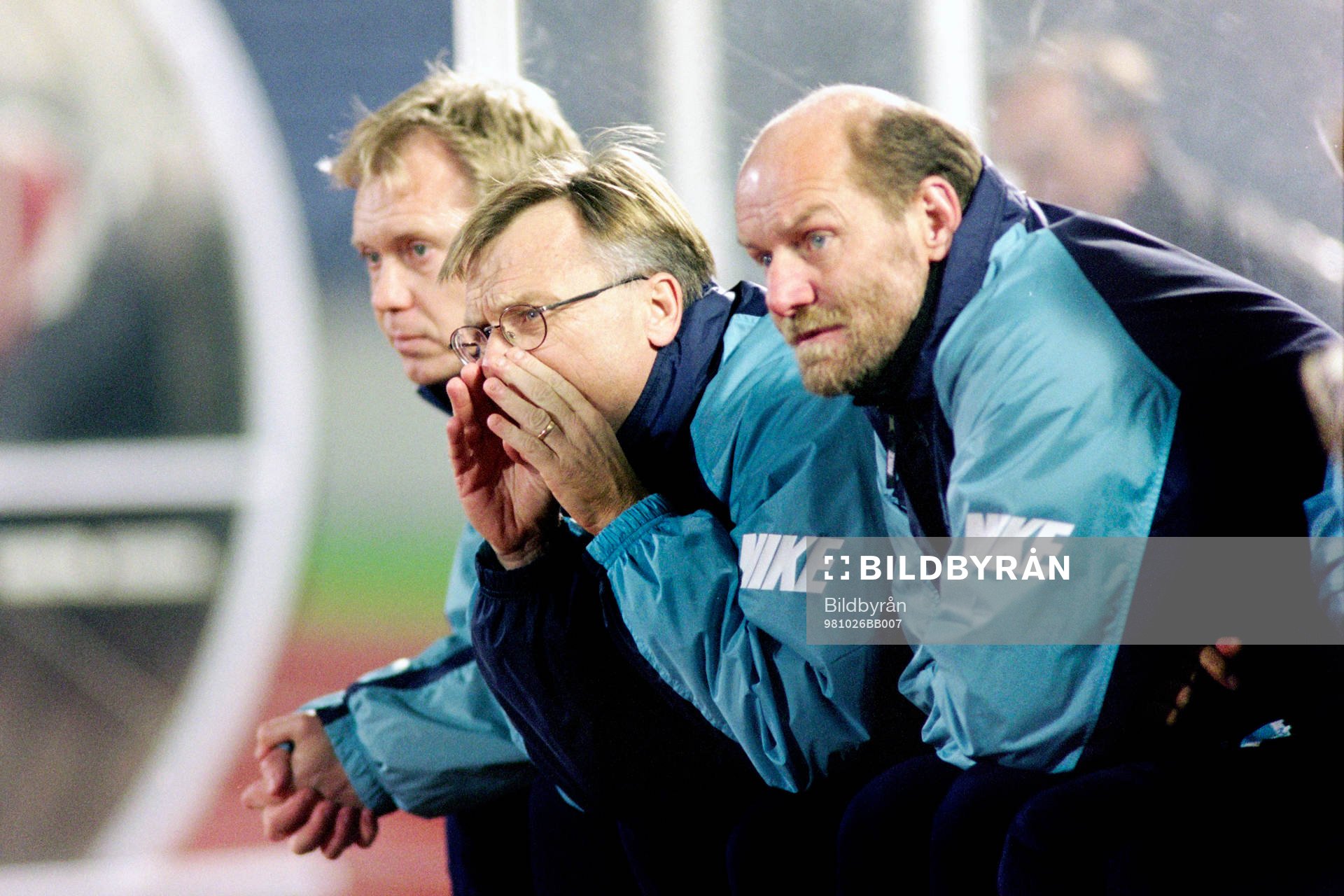 Lars Larsson, Roland Andersson och Thomas Sjöberg,