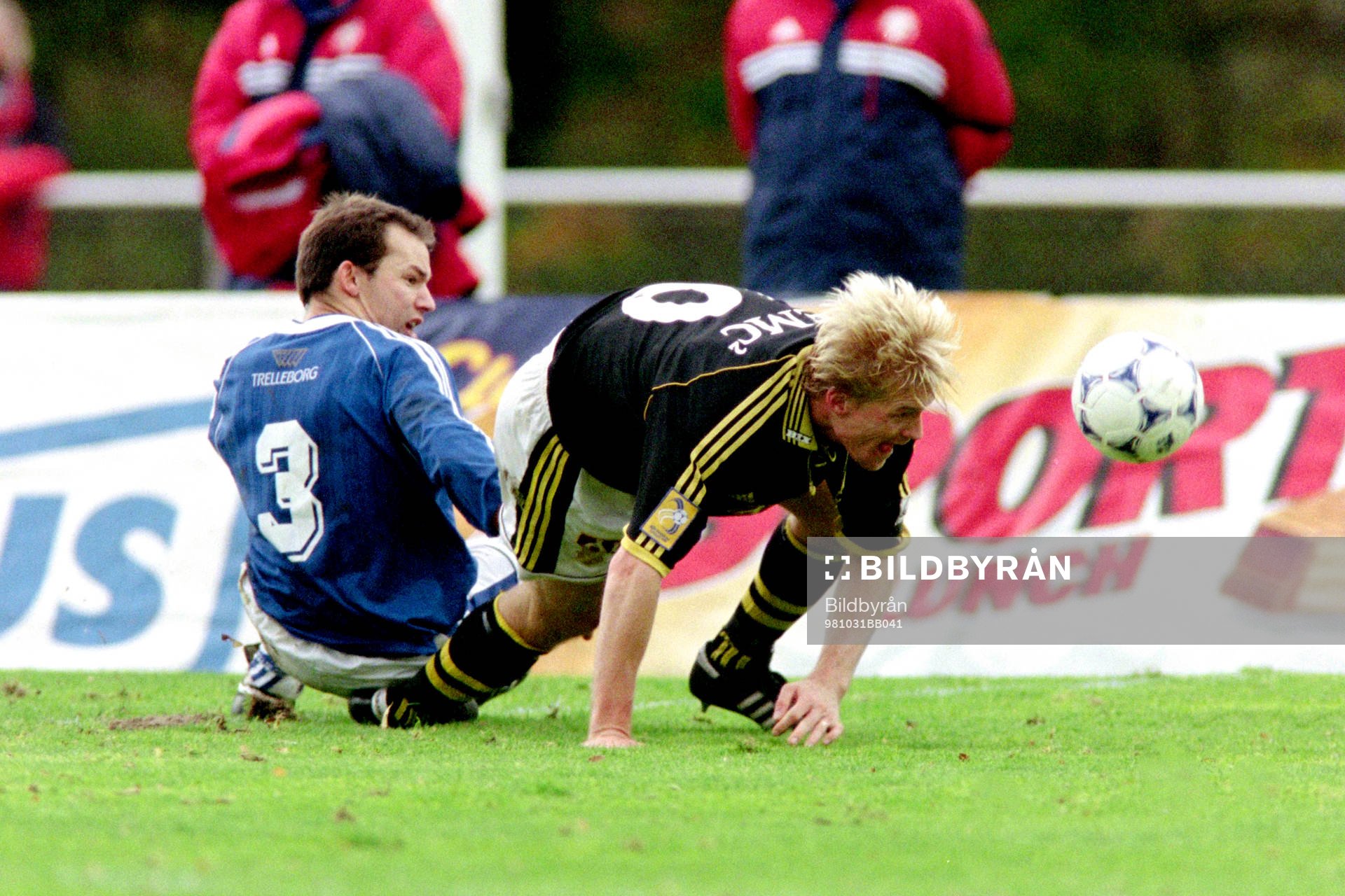 Jörgen Eriksson, Trelleborg och Johan Mjällby, AIK