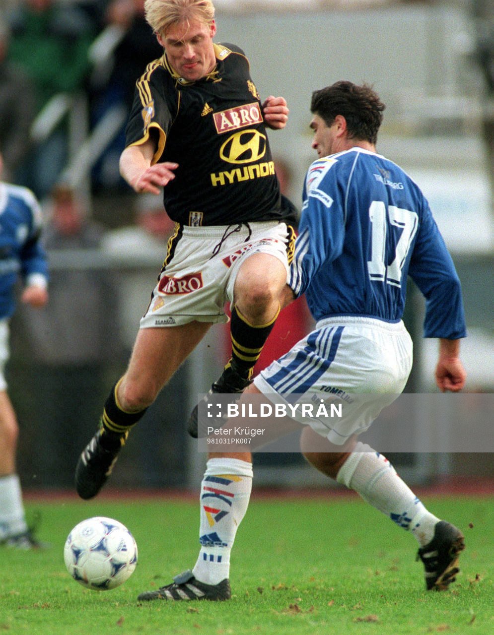 Johan Mjällby och Amir Teljigovic, Trelleborgs FF
