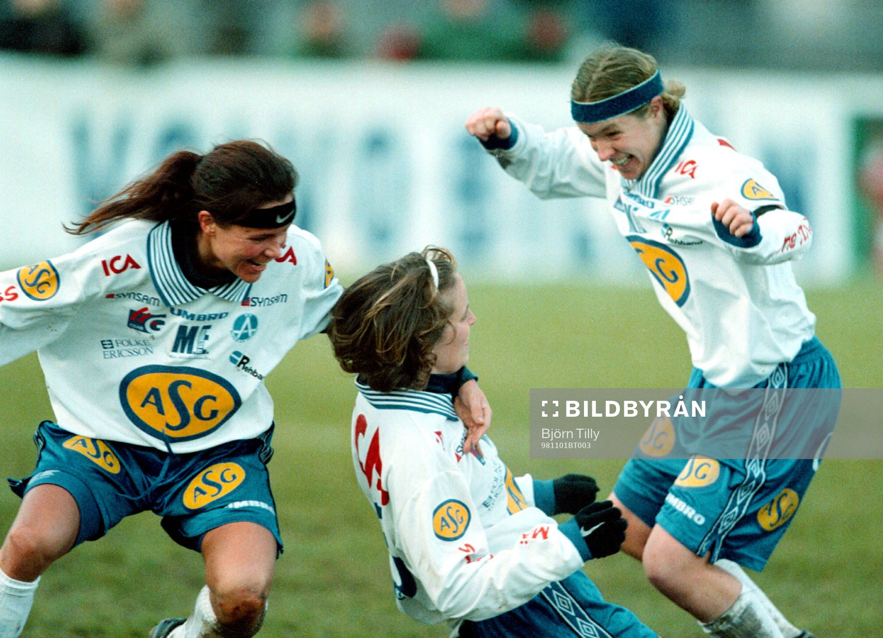 Malin Swedberg, Anna Pohjanen och Veronica Svensson,