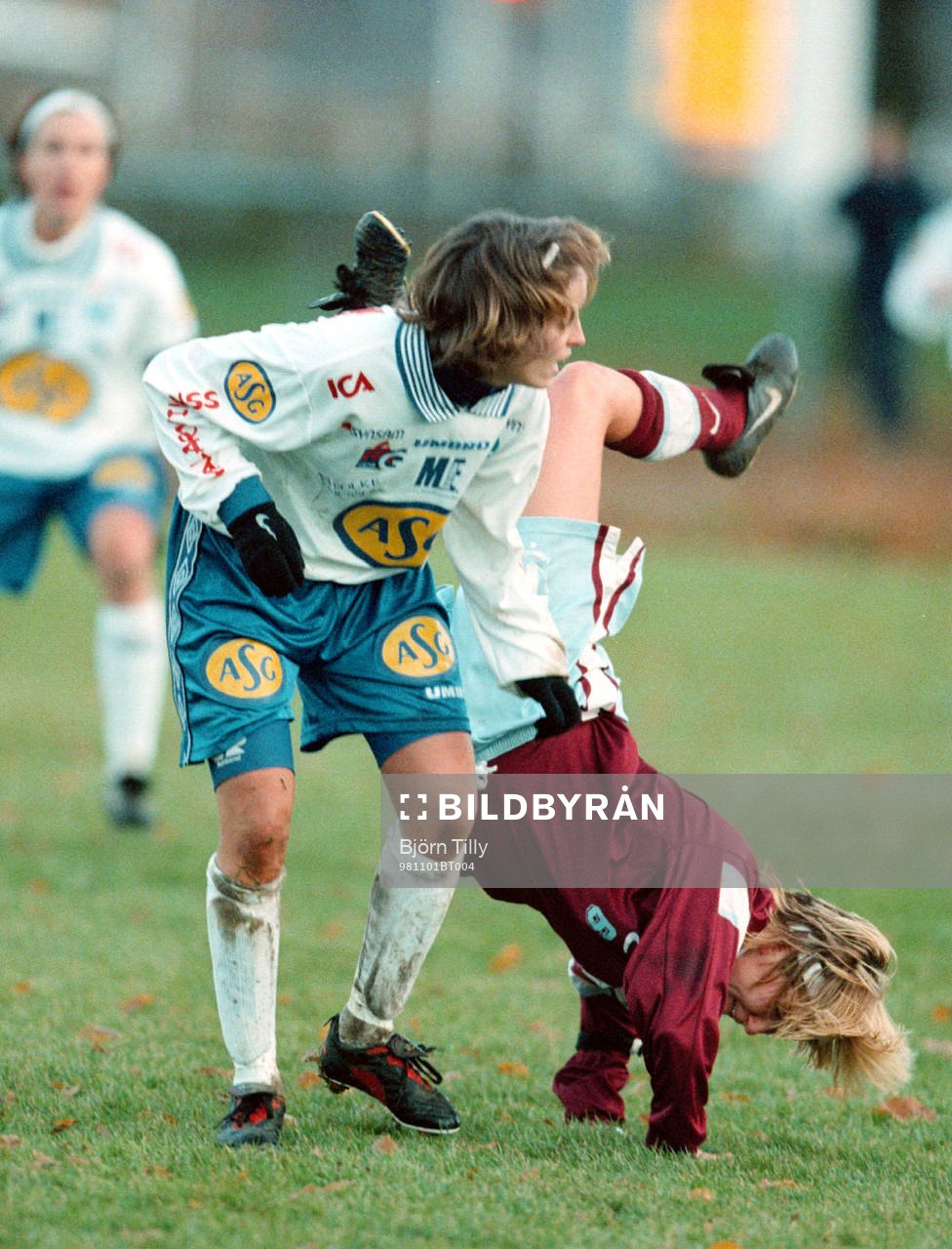 Jenny Engwall stod på näsan mot Anna Pohjanen