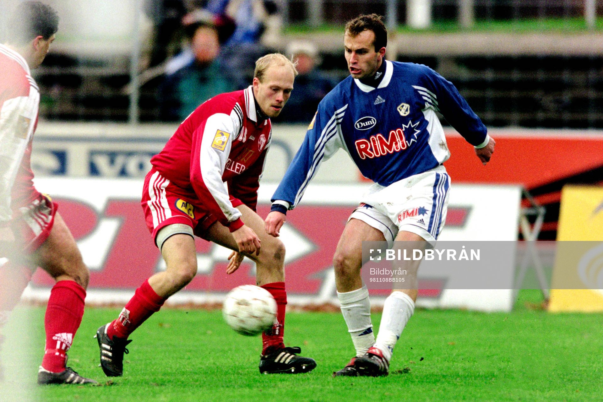 Mikael Danielsson, Trelleborg och Peter Vougt, Halmstad