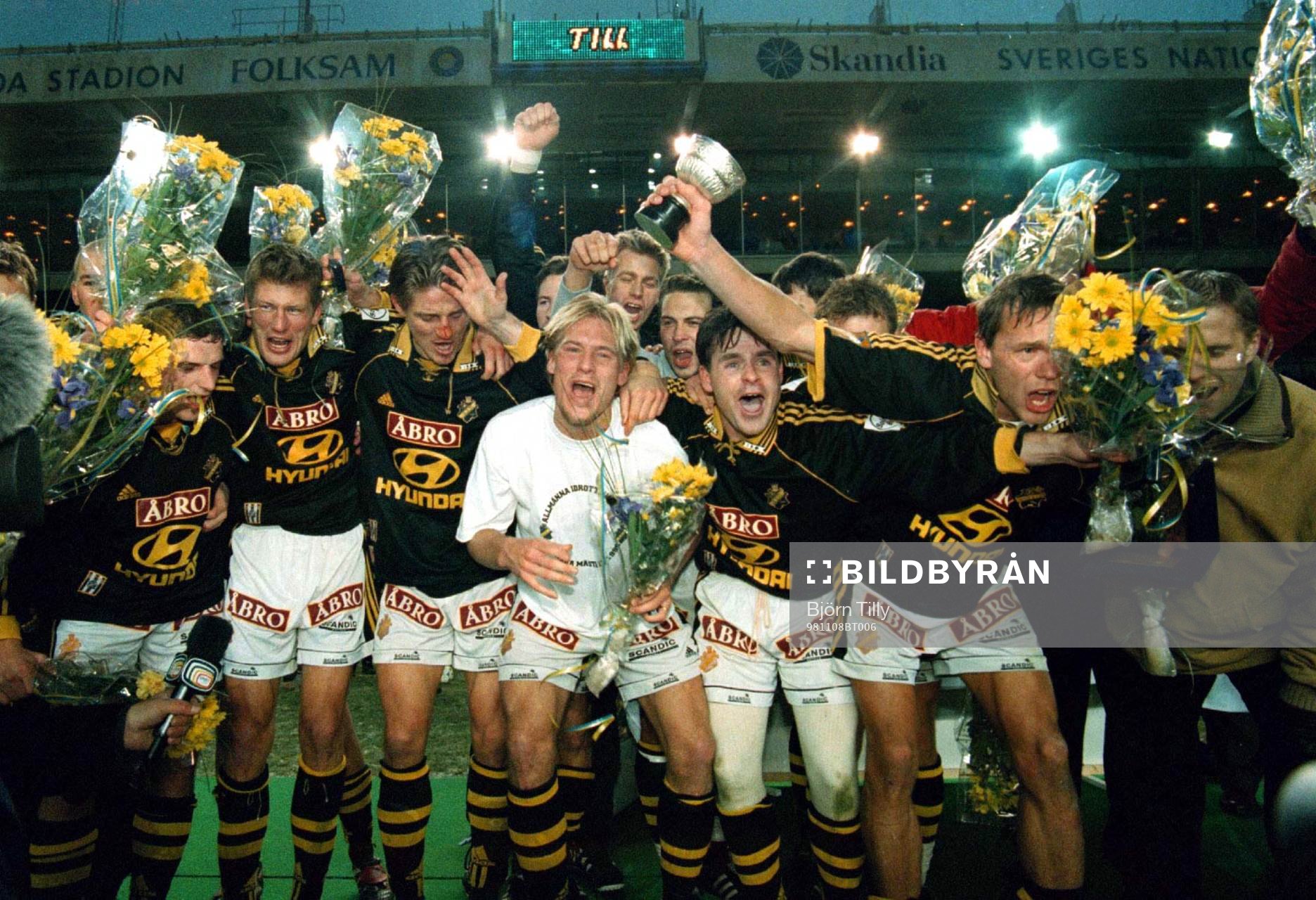 AIK svenska mästare, SM-guld