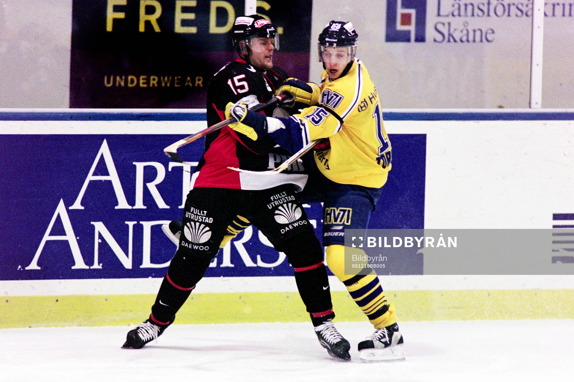Jesper Damgaard, Malmö och Anti Törmänen, HV71