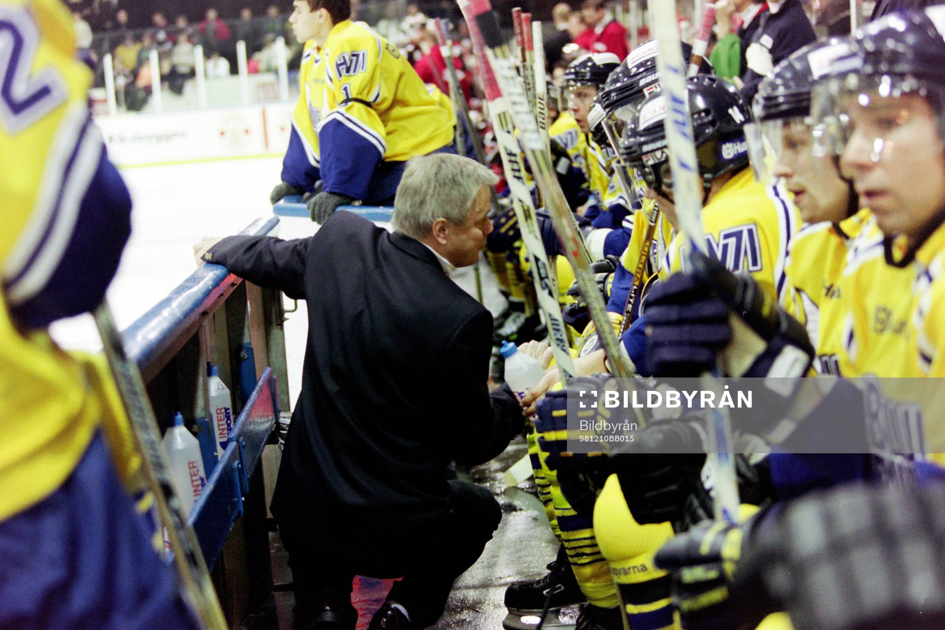 Lars-Erik Lundström, tränare i HV71