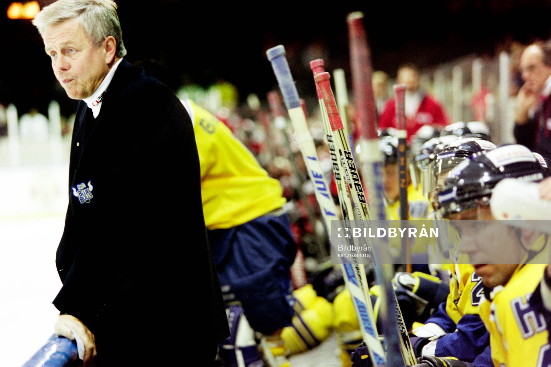 Lars-Erik Lundström, tränare i HV71