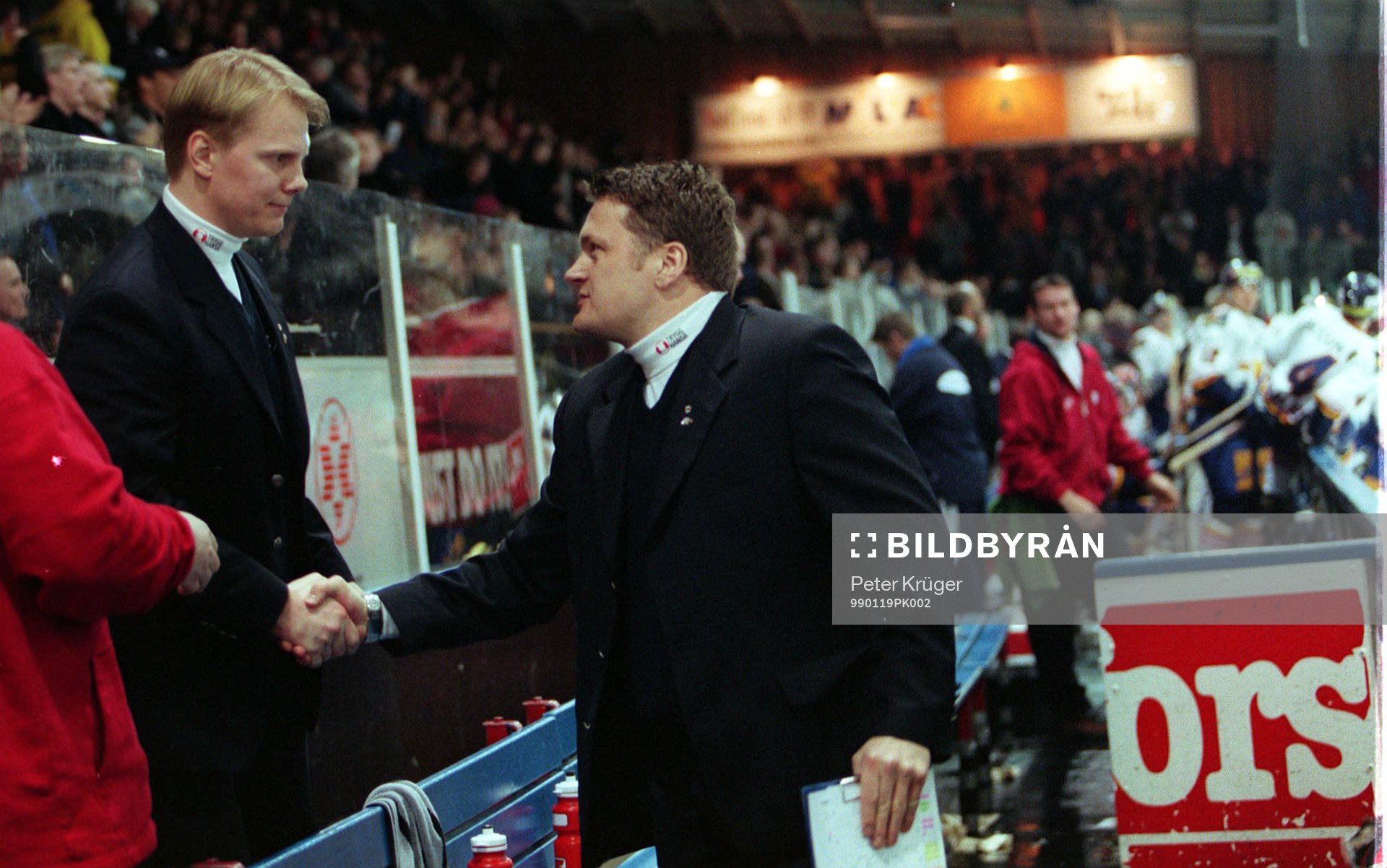 Niklas Wikegård och Stephan Lundh, tränare Malmö