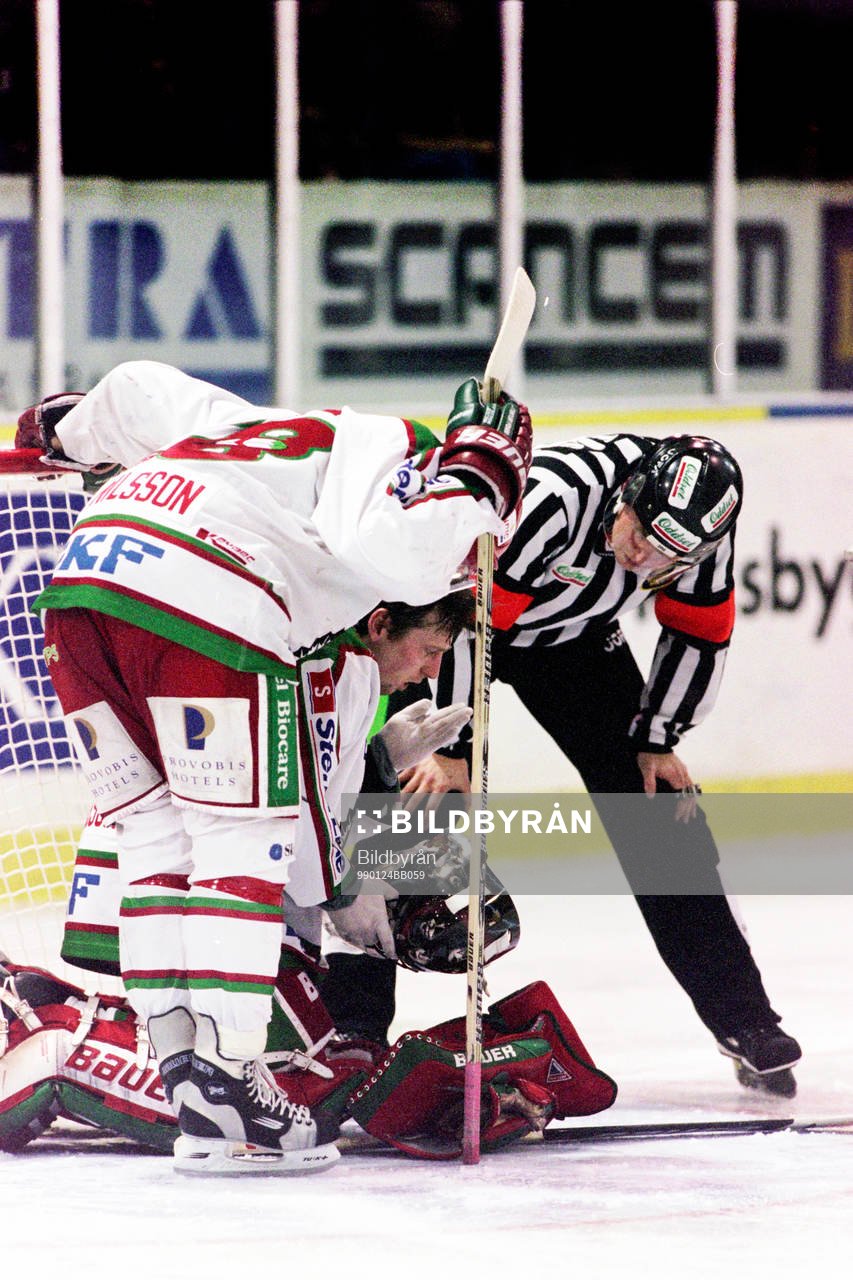 Håkan Algotsson, målvakt i Frölunda