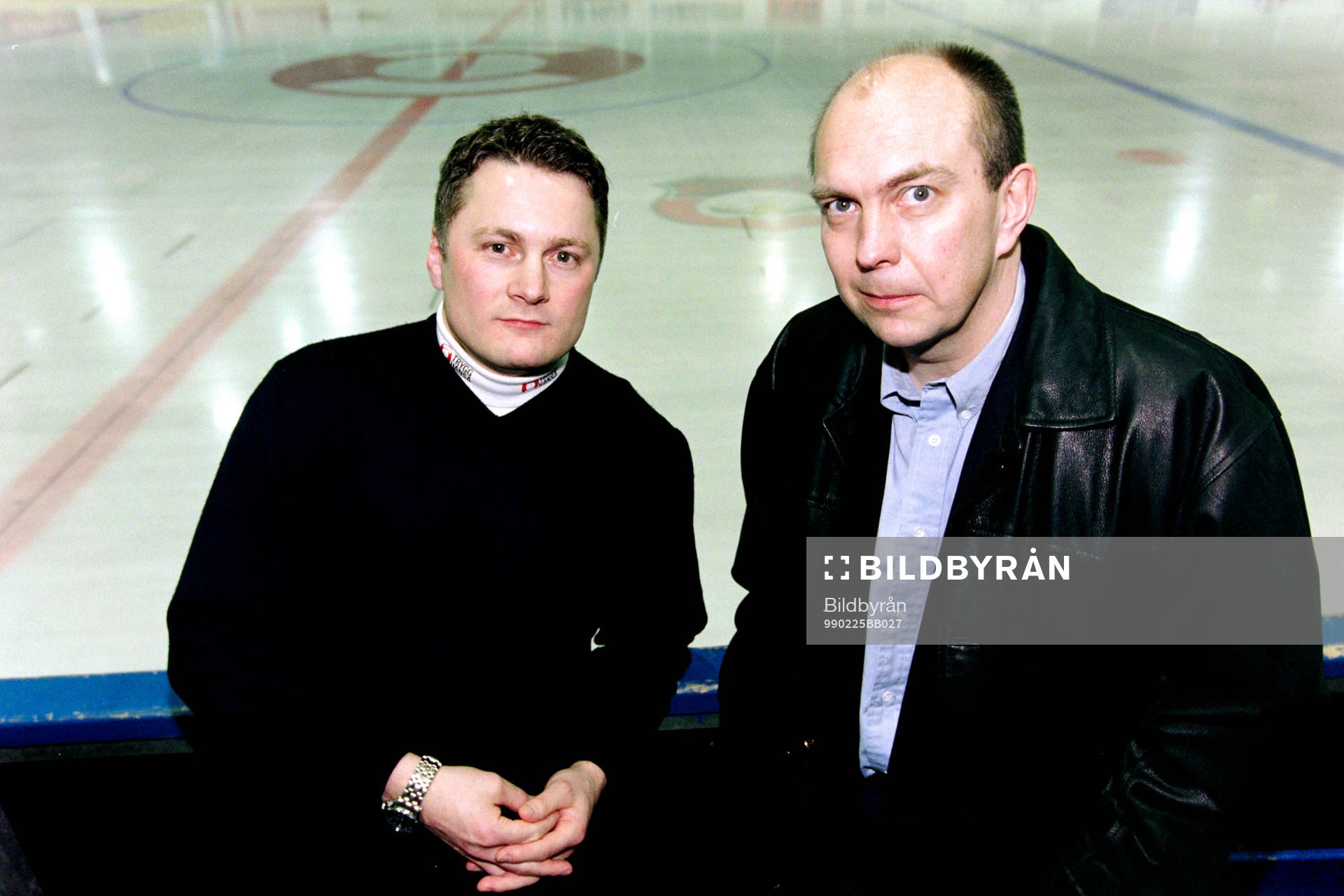 Stephan Lundh, tränare i Malmö och Sune Bergman, tränare