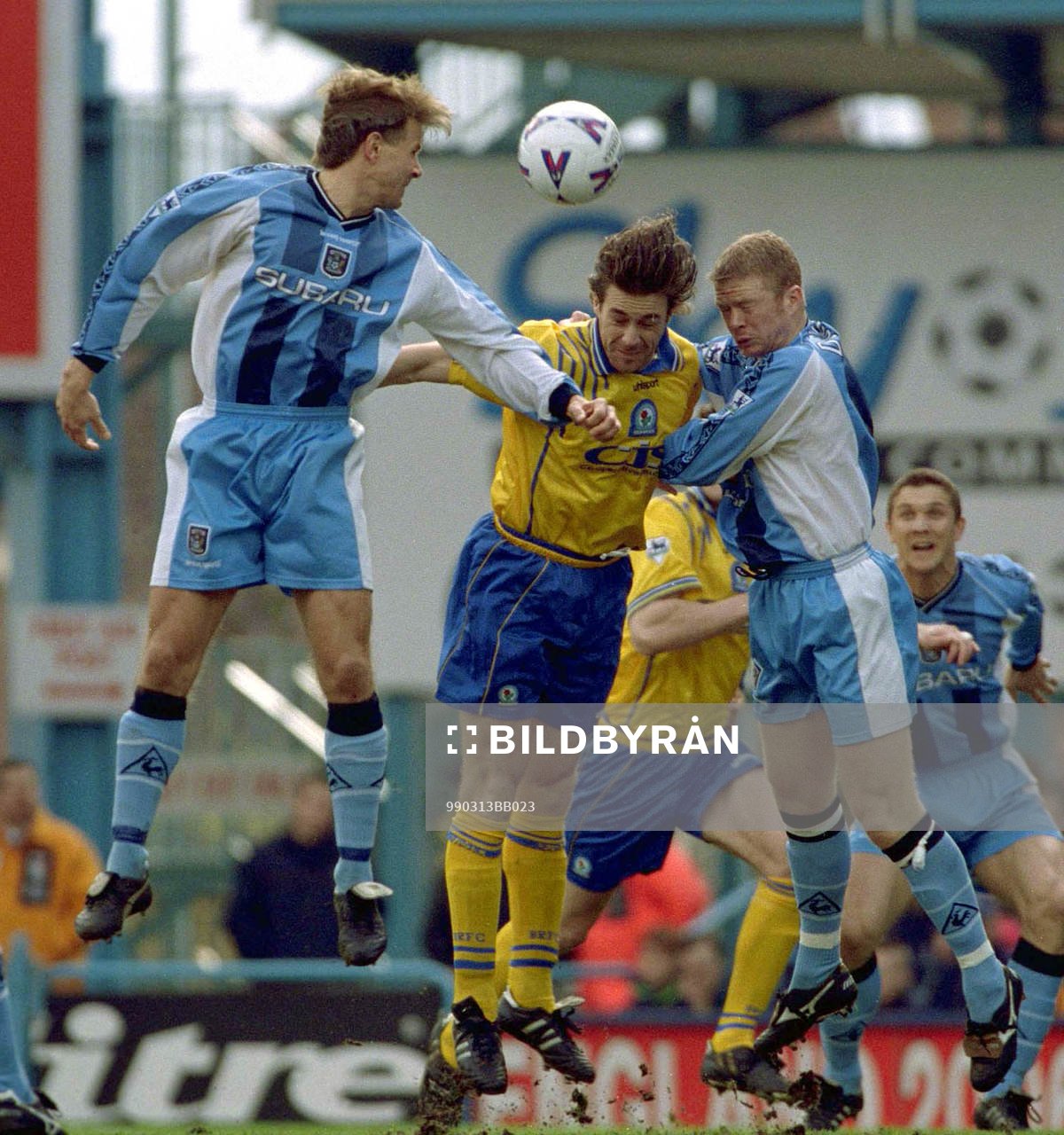 Roland Nilsson, Ashley Ward och David Burrows
