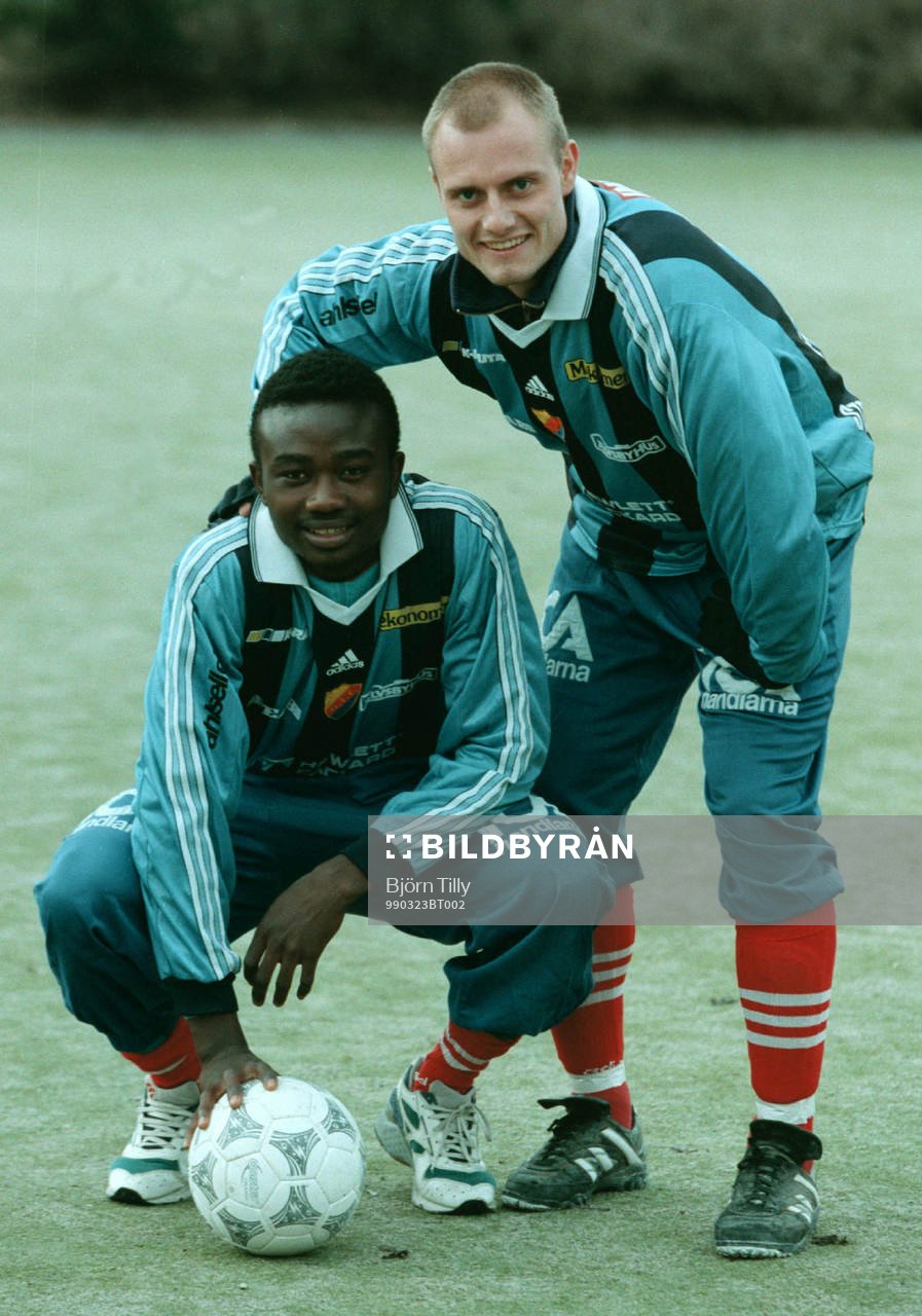 Jones Kusi-Asare (Jones Kusi Asare) och Fredrik Dahlström,