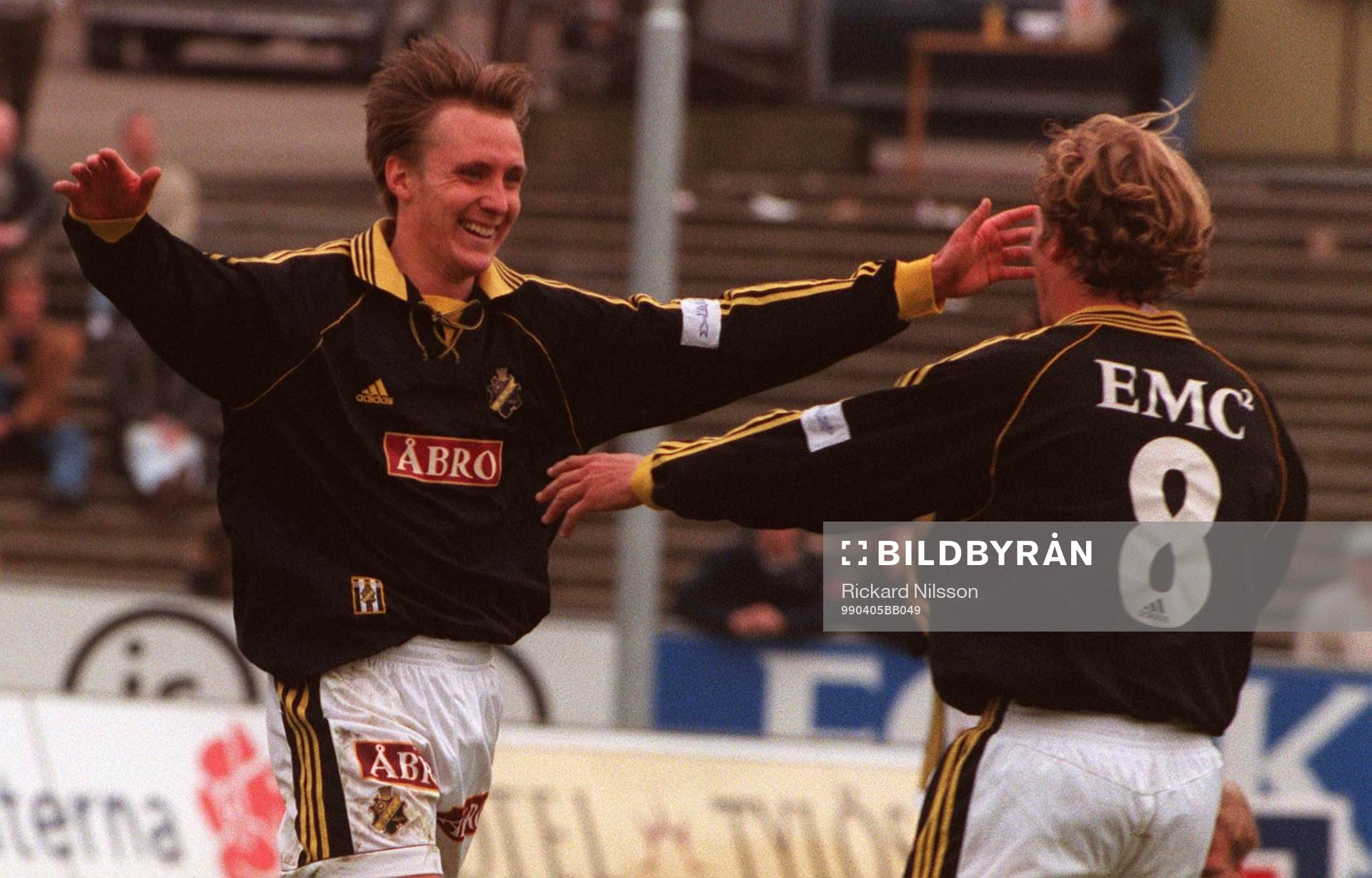 MÅLGÖRAREN ANDREAS JOHANSSON, SOM GJORDE 0-1 MOT HALMSTAD
