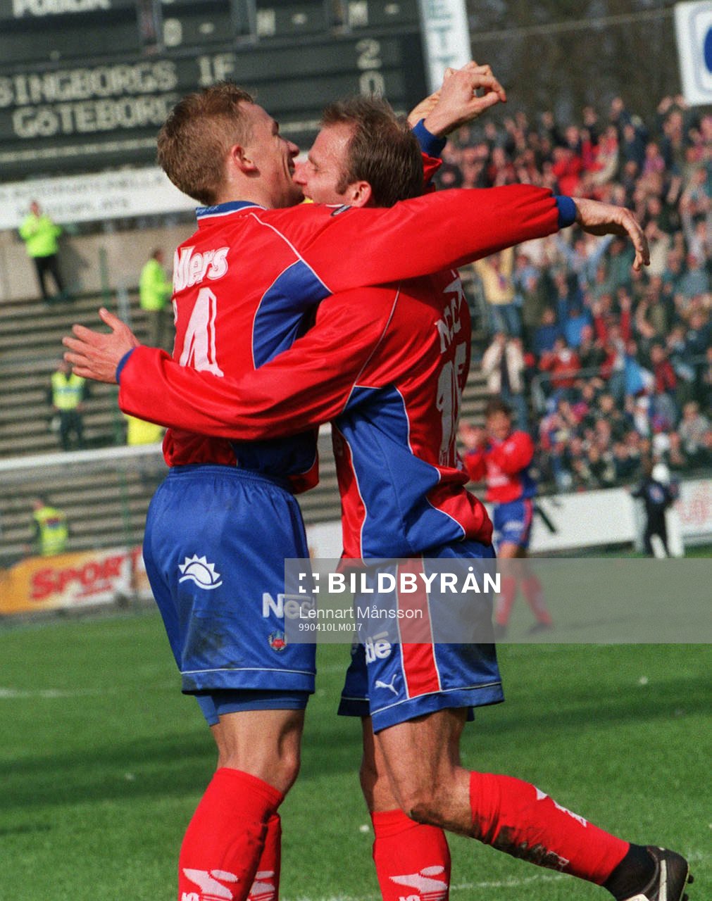 Erik Edman och Kenneth Storvik, Helsingborg