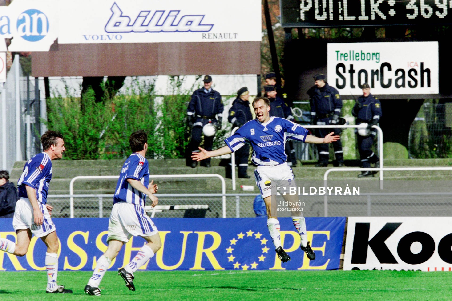 Magnus Arvidsson, Trelleborg jublar