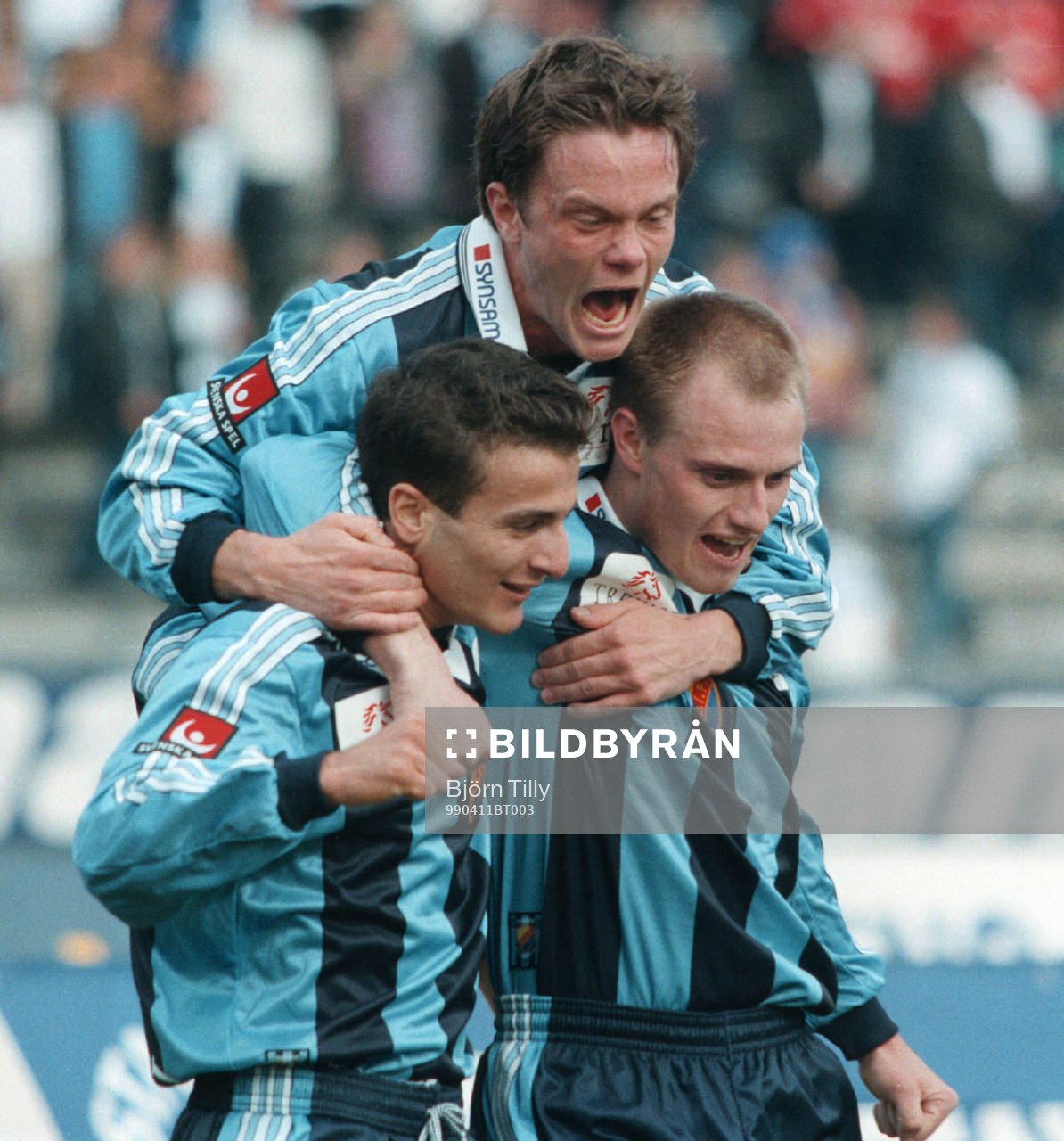 Pierre Gallo, Jon Persson och Fredrik Dahlström,