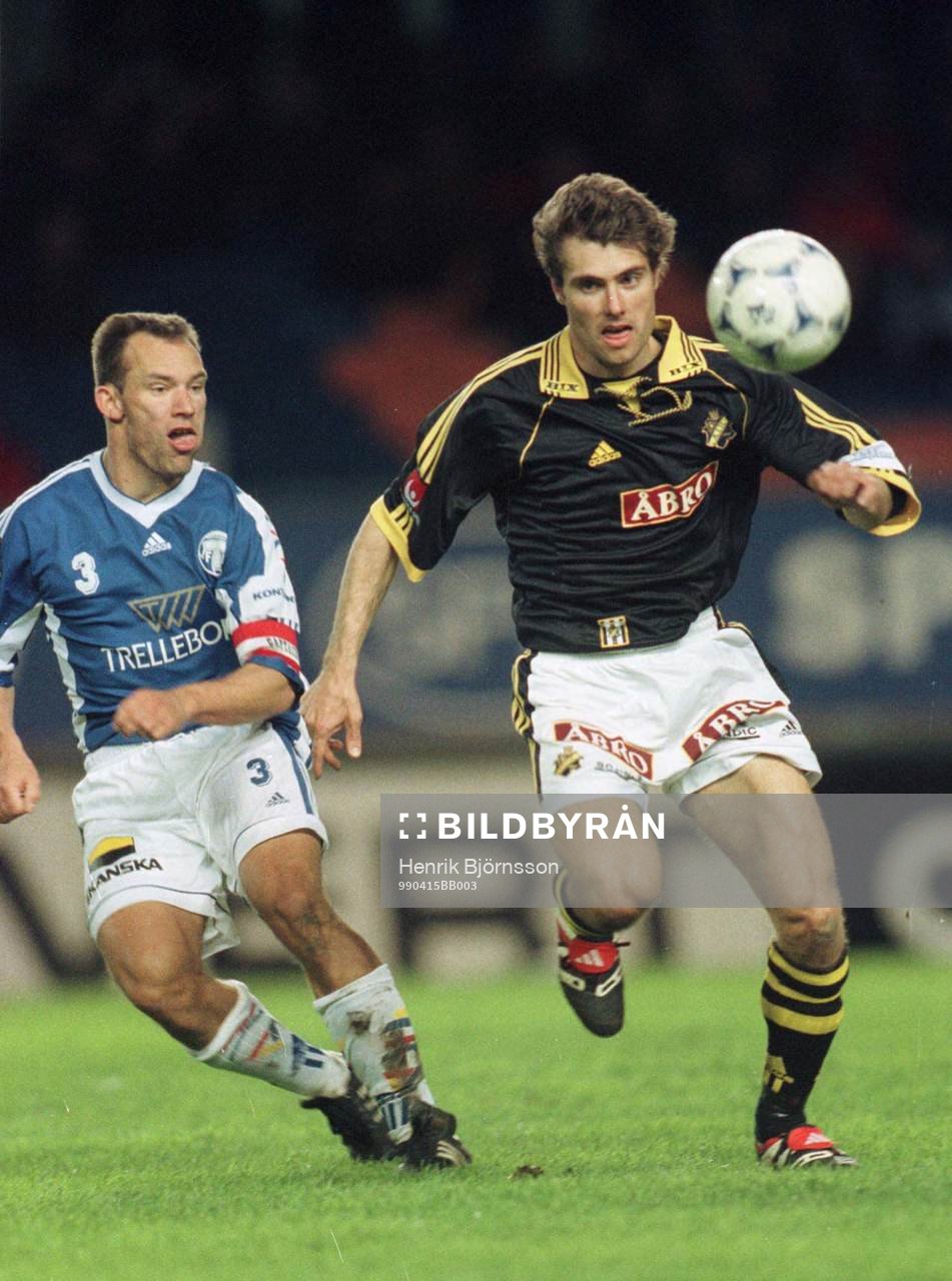 Fotboll, Svenska Cupen, kvartsfinal, AIK - Trelleborg, 1-0