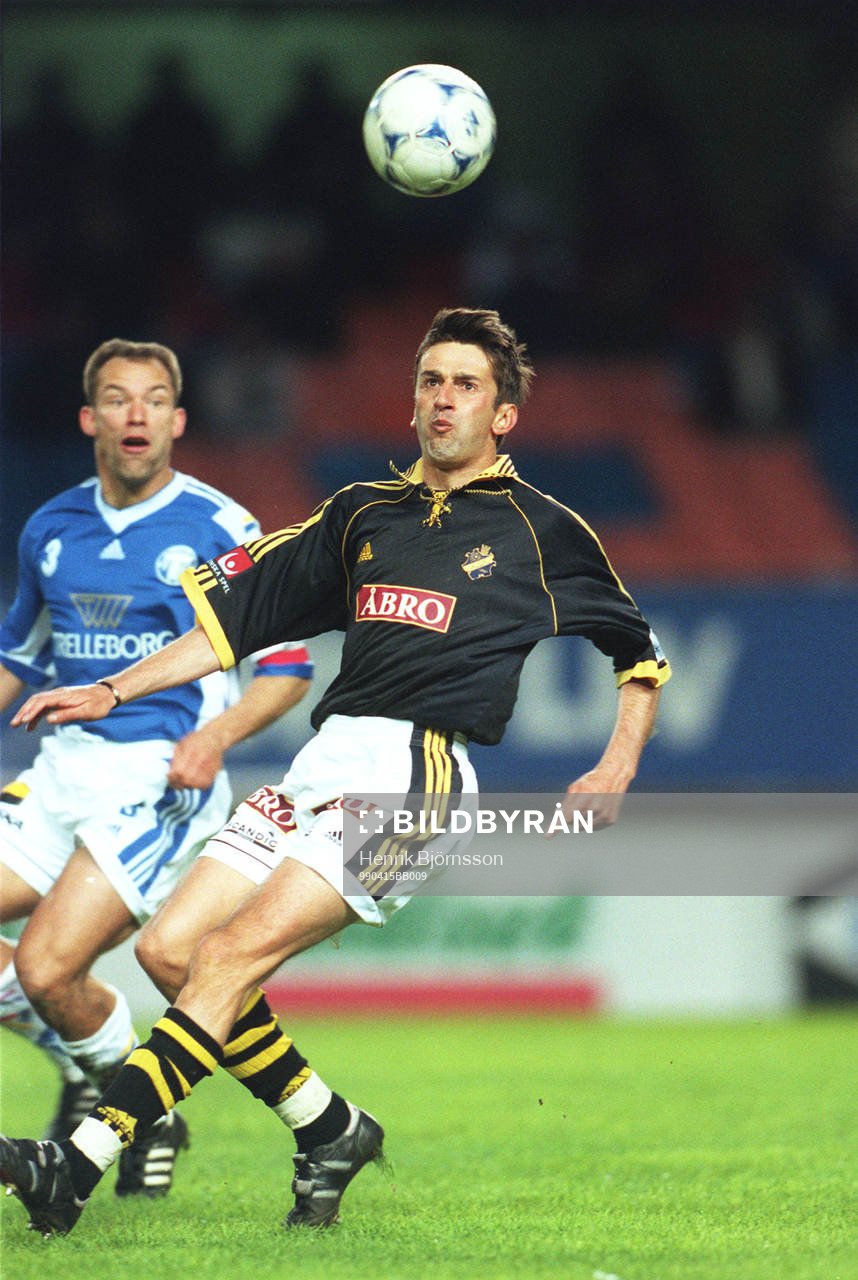 Fotboll, Svenska Cupen, kvartsfinal, AIK - Trelleborg, 1-0