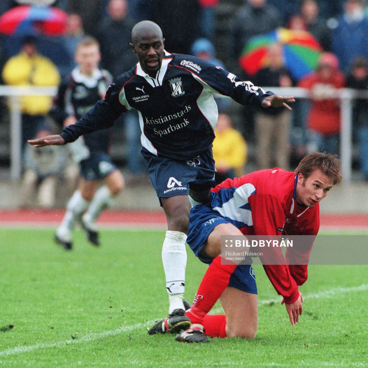 Moses Ndugwa, Kristianstad, och Jonathan Rybo-Jovik,