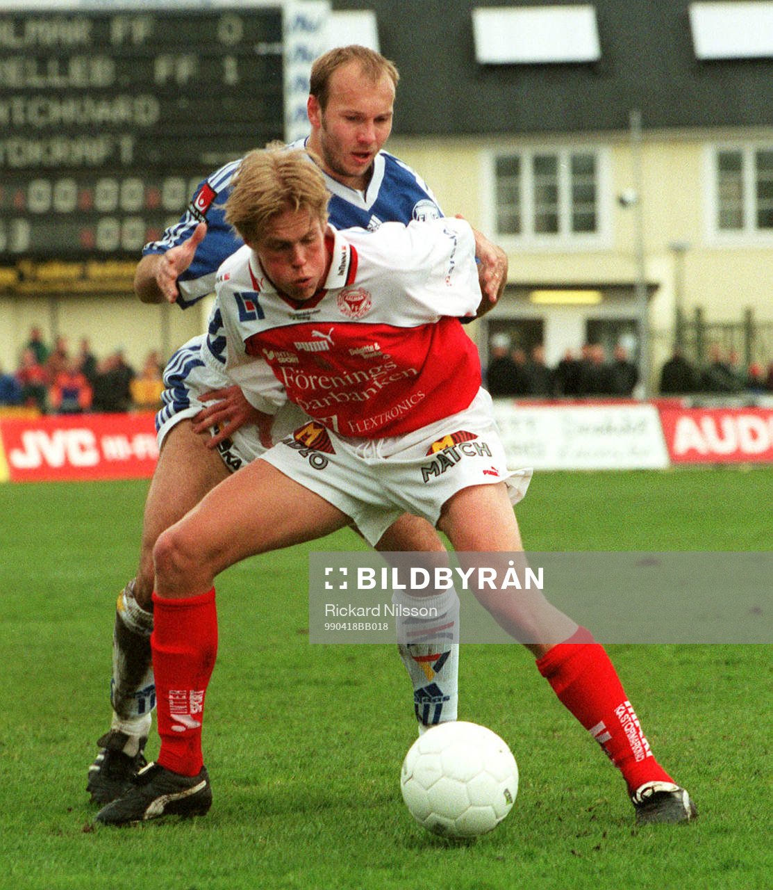 Jonas Gunnarsson, Kalmar FF och Tommi Grönlund, Trelleborg