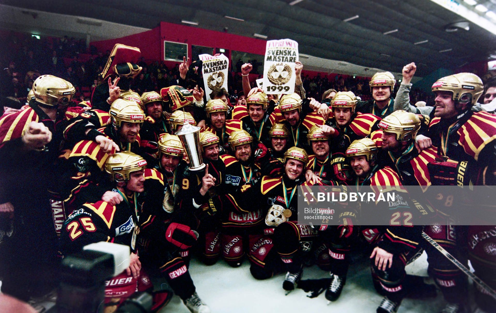 Brynäs, svenska mästare 1999