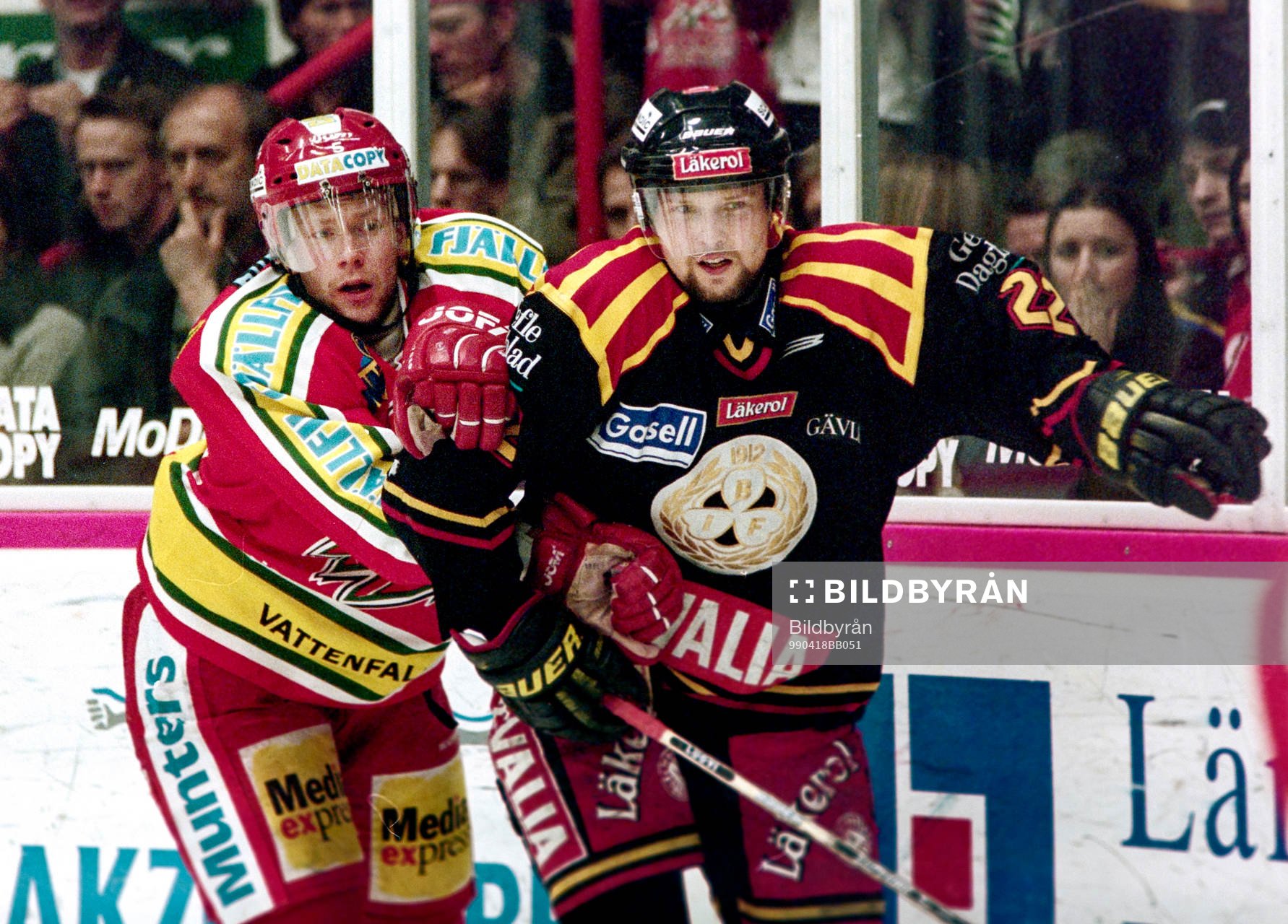 Modos  Jan-Axel Alavaara och Miko Luovi, Brynäs vid sargen