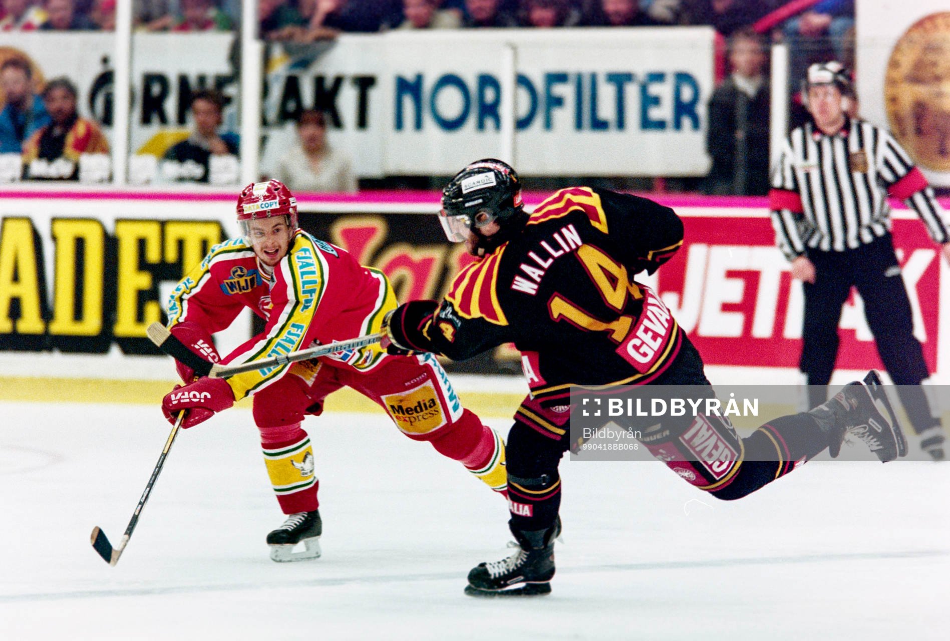 Niclas Wallin, Brynäs i skottagen