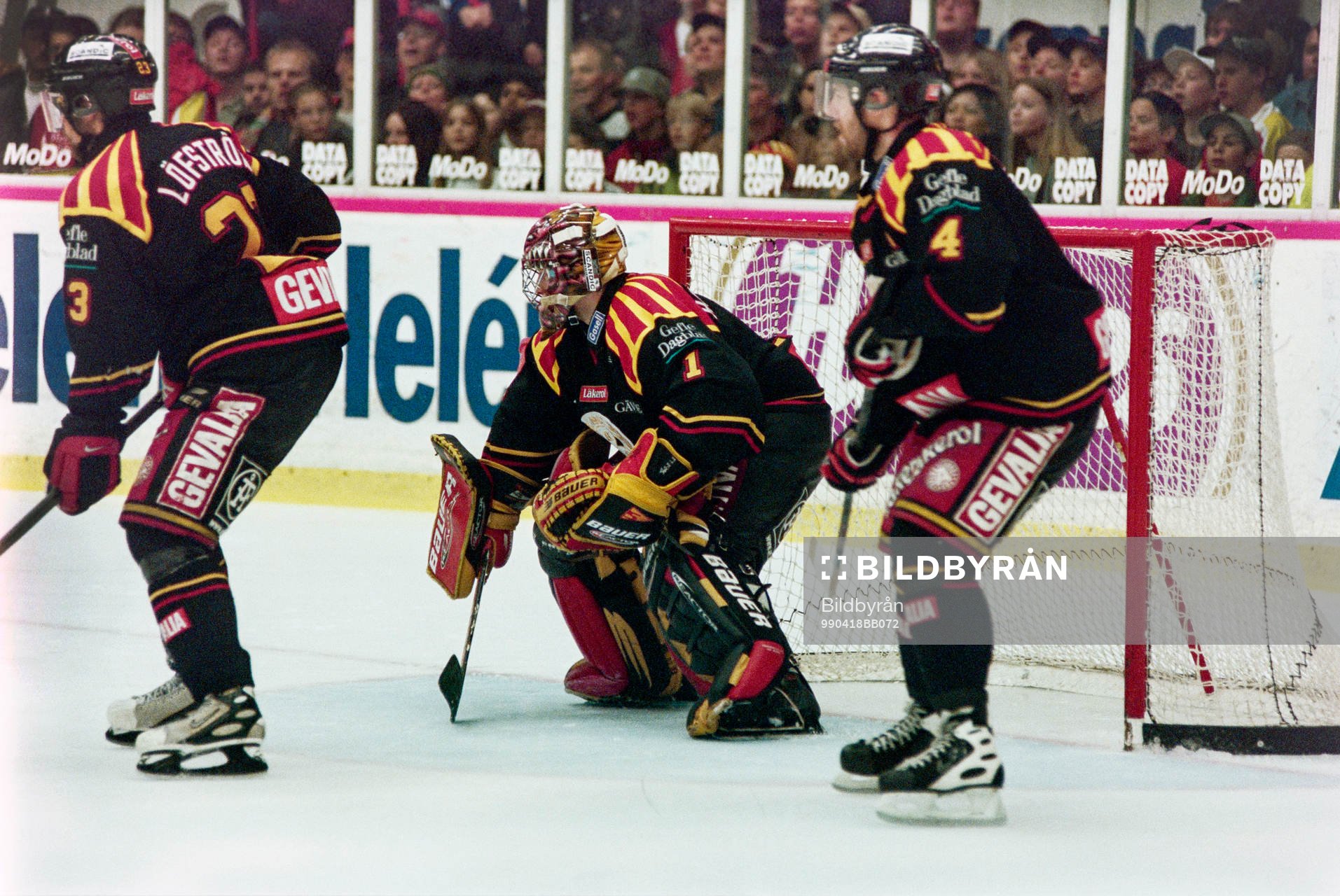 Brynäs målvakt Johan Holmqvist