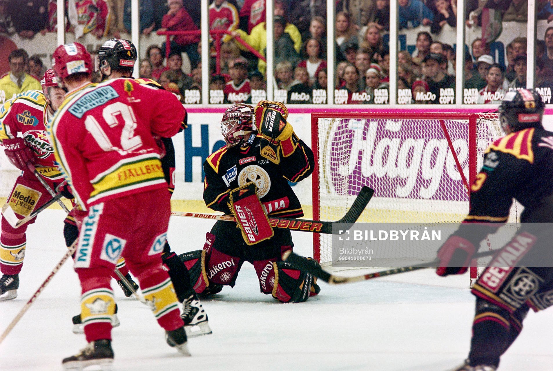 Brynäs målvakt Johan Holmqvist
