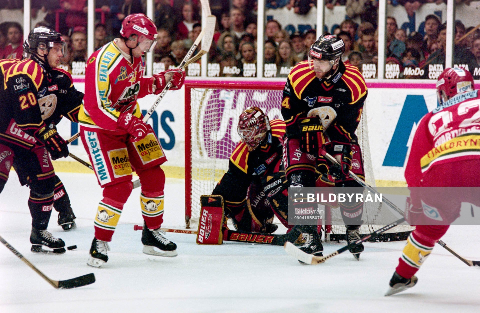 Brynäs målvakt Johan Holmqvist