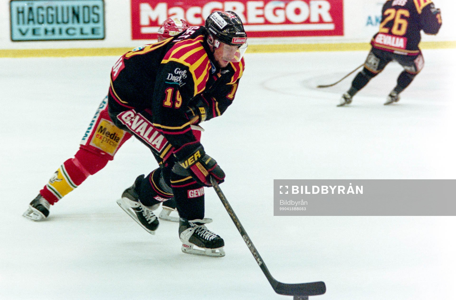 Tom Bisset, Brynäs med pucken