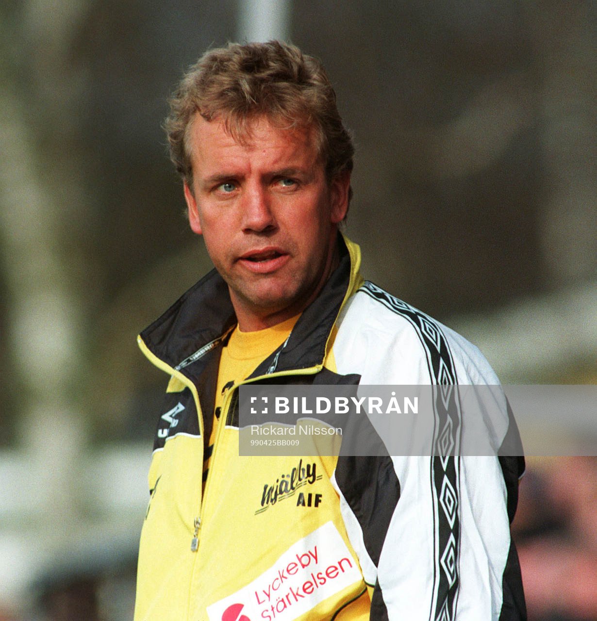 Hans Larsson, tränare Mjällby