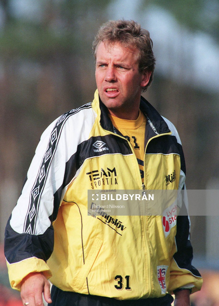 Hans Larsson, tränare Mjällby