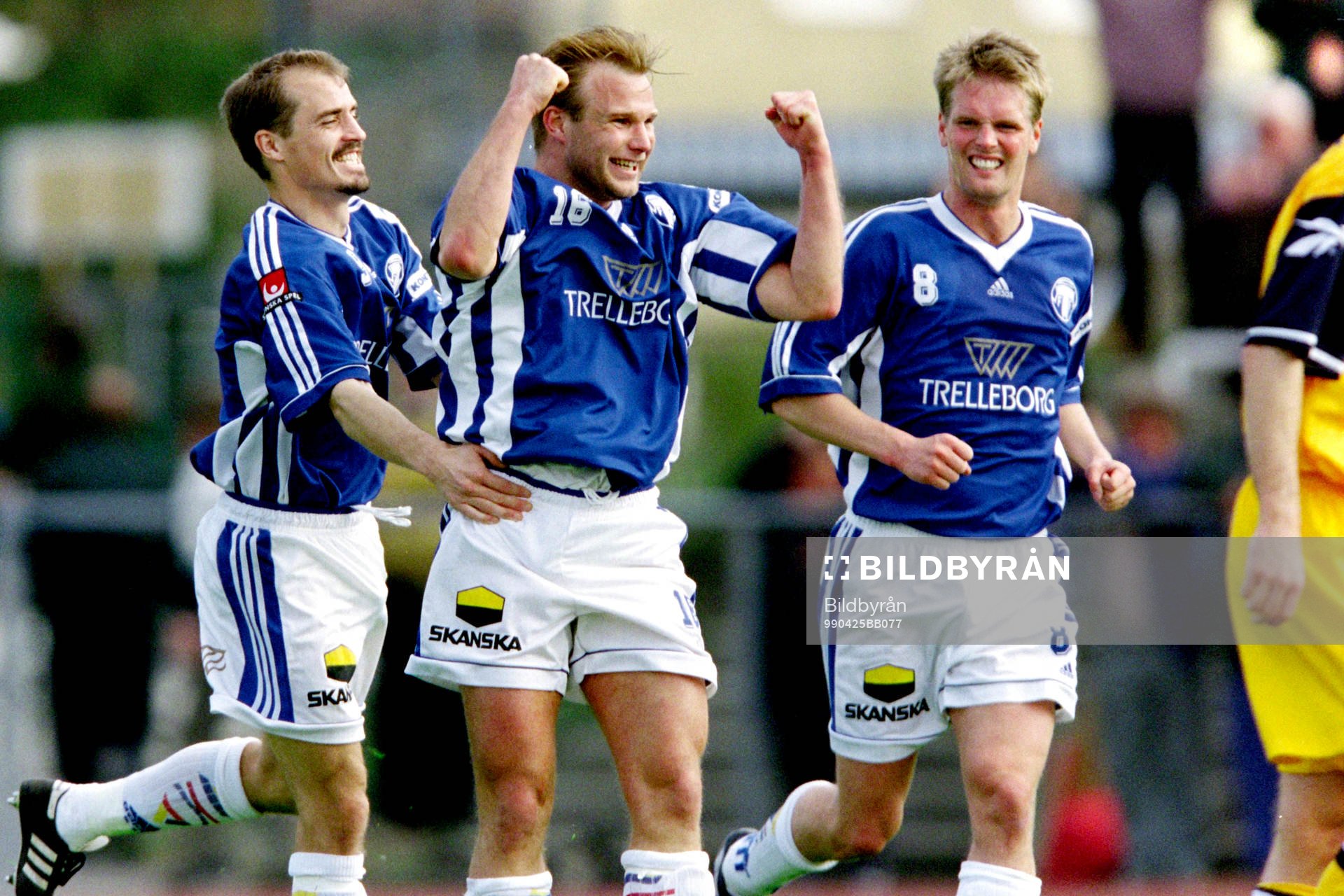 Magnus Arvidsson, Anders Friberg och Patrik Olsson,