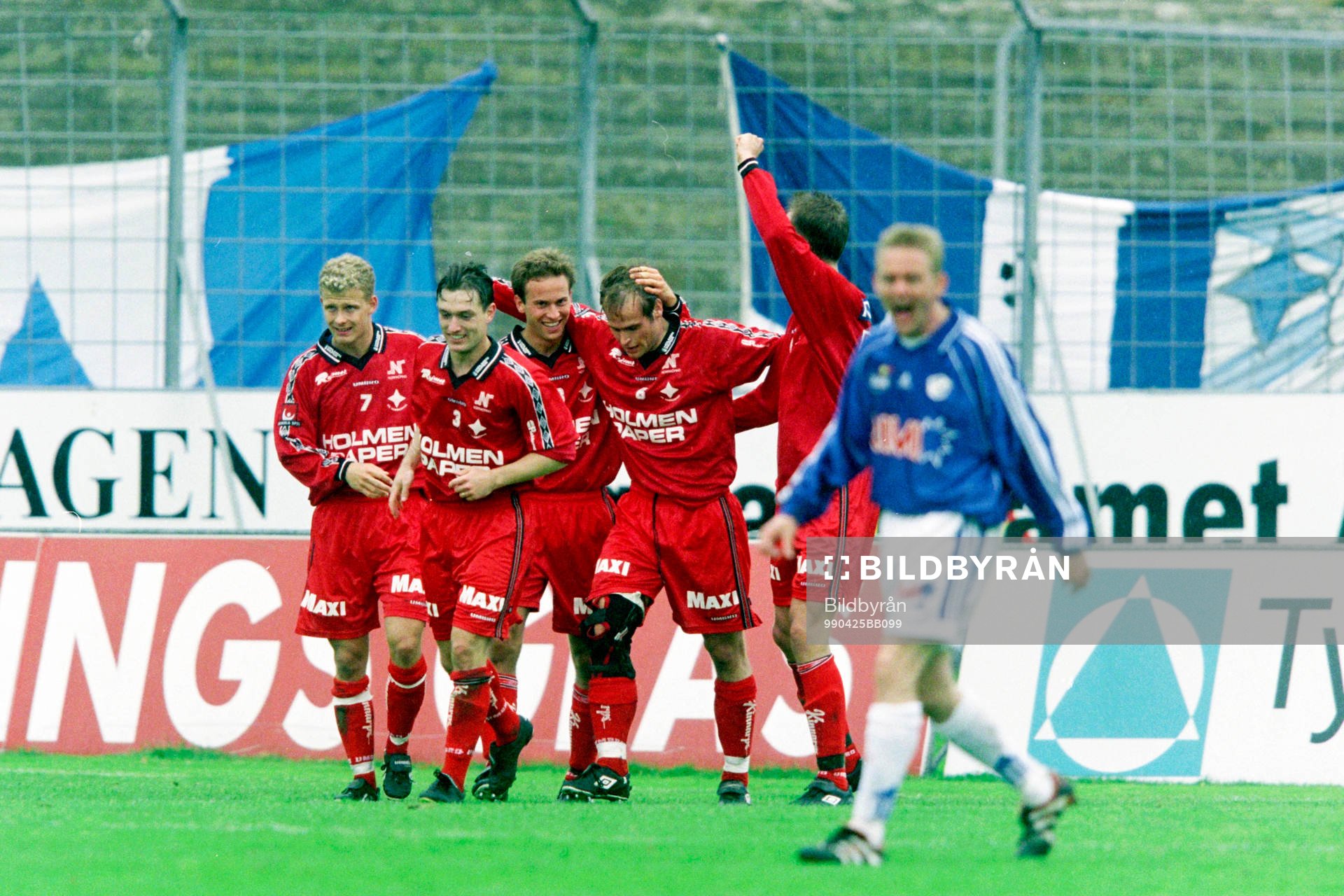 Kristian Bergström, Mikael Blomberg och Thomas Olsson,