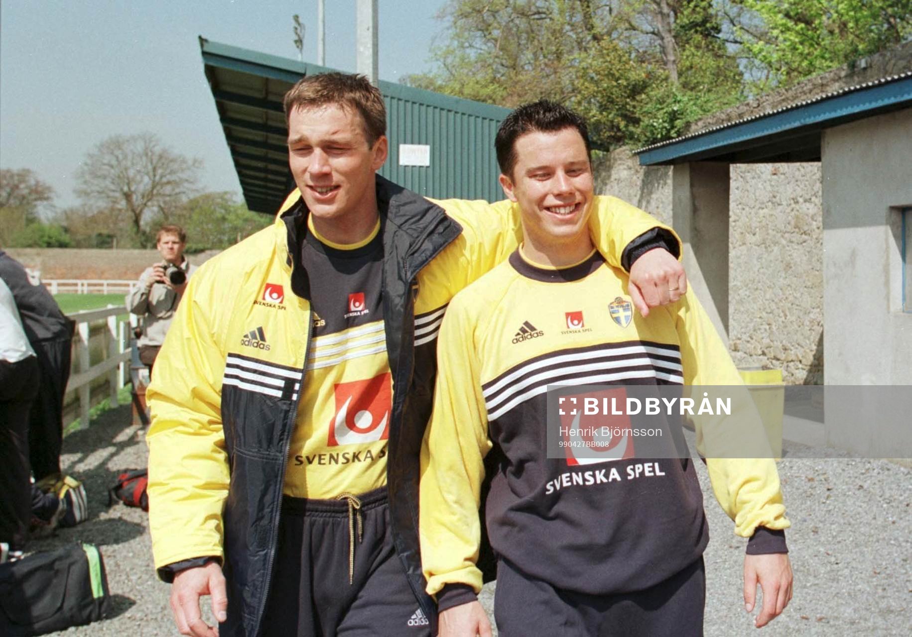 Bröderna Daniel och Patrik Andersson är med från start i