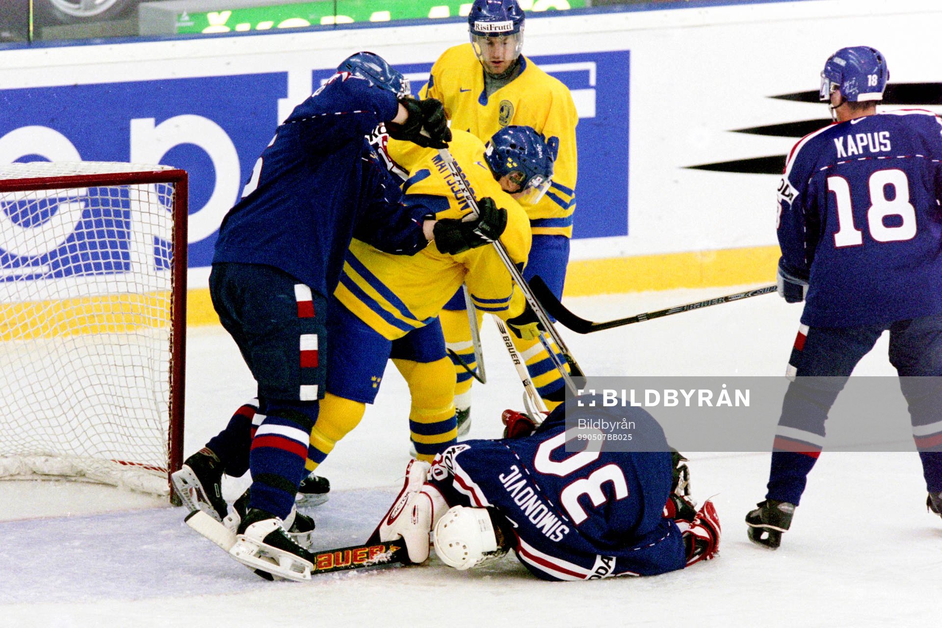 Jesper Mattsson, Sverige framför Miroslav Simonovic,
