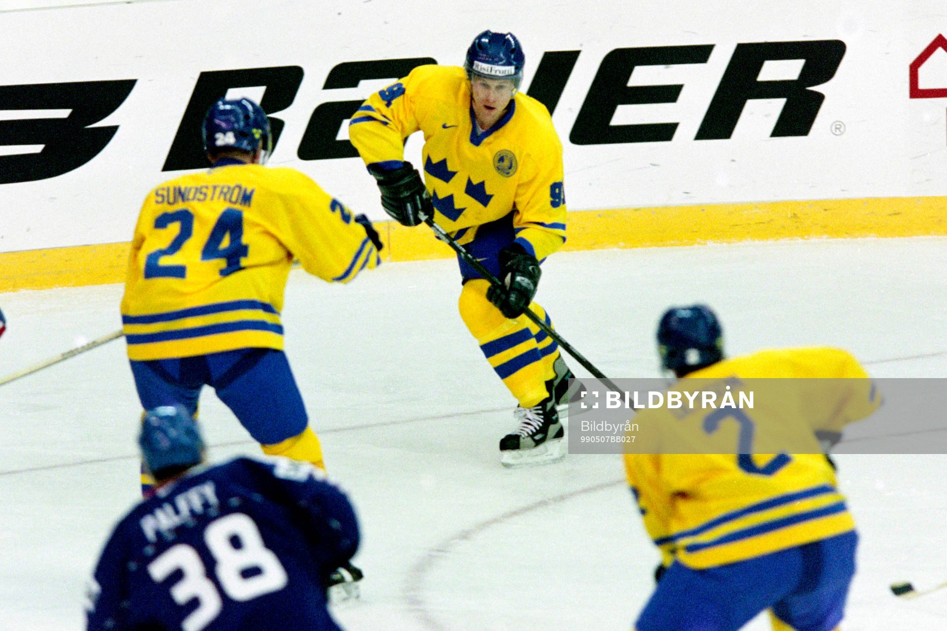 Markus Näslund, Sverige